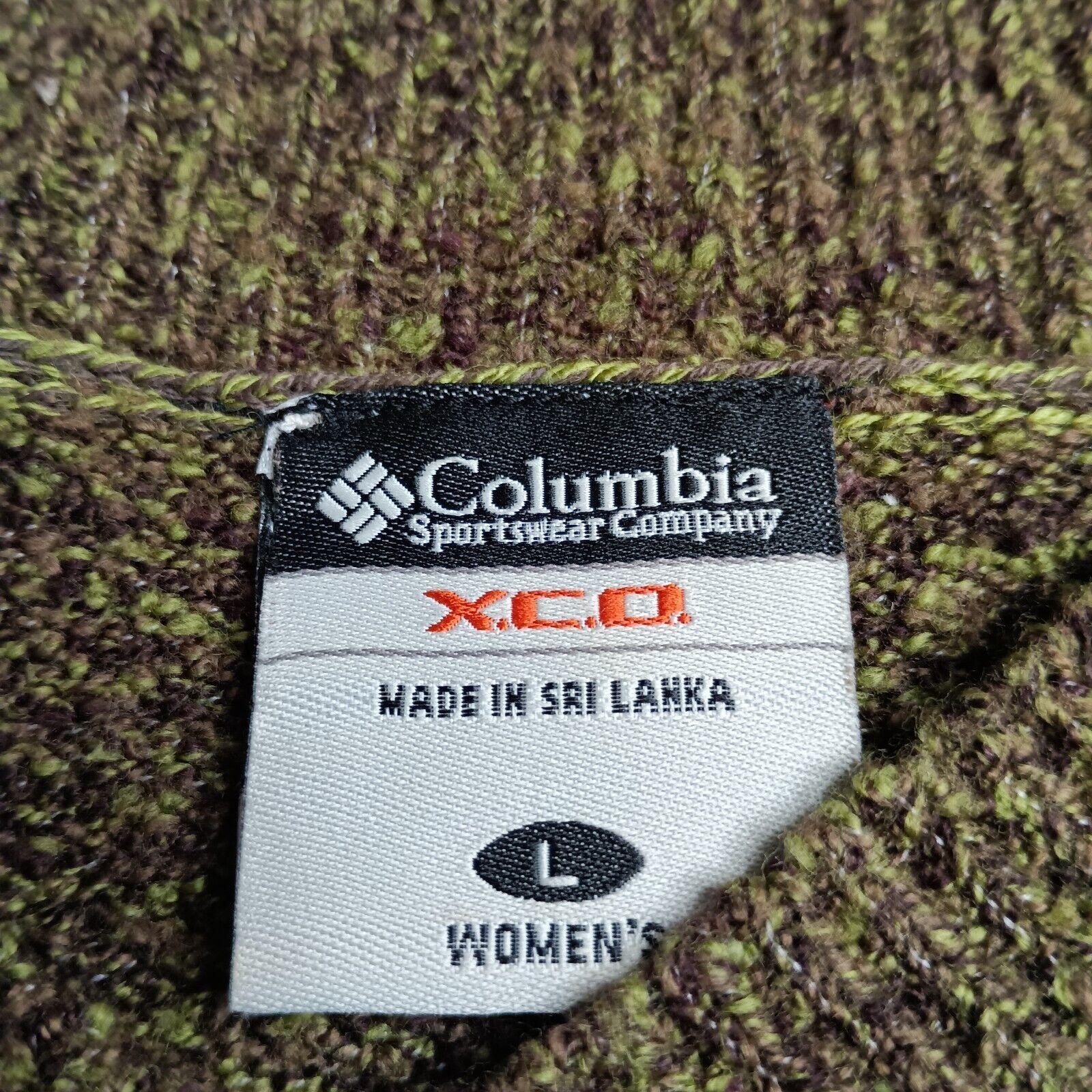 Columbia Columbia XCO Cotton Blend V Neck Sweater Women's L Green Size L / US 10 / IT 46 - 5 Thumbnail