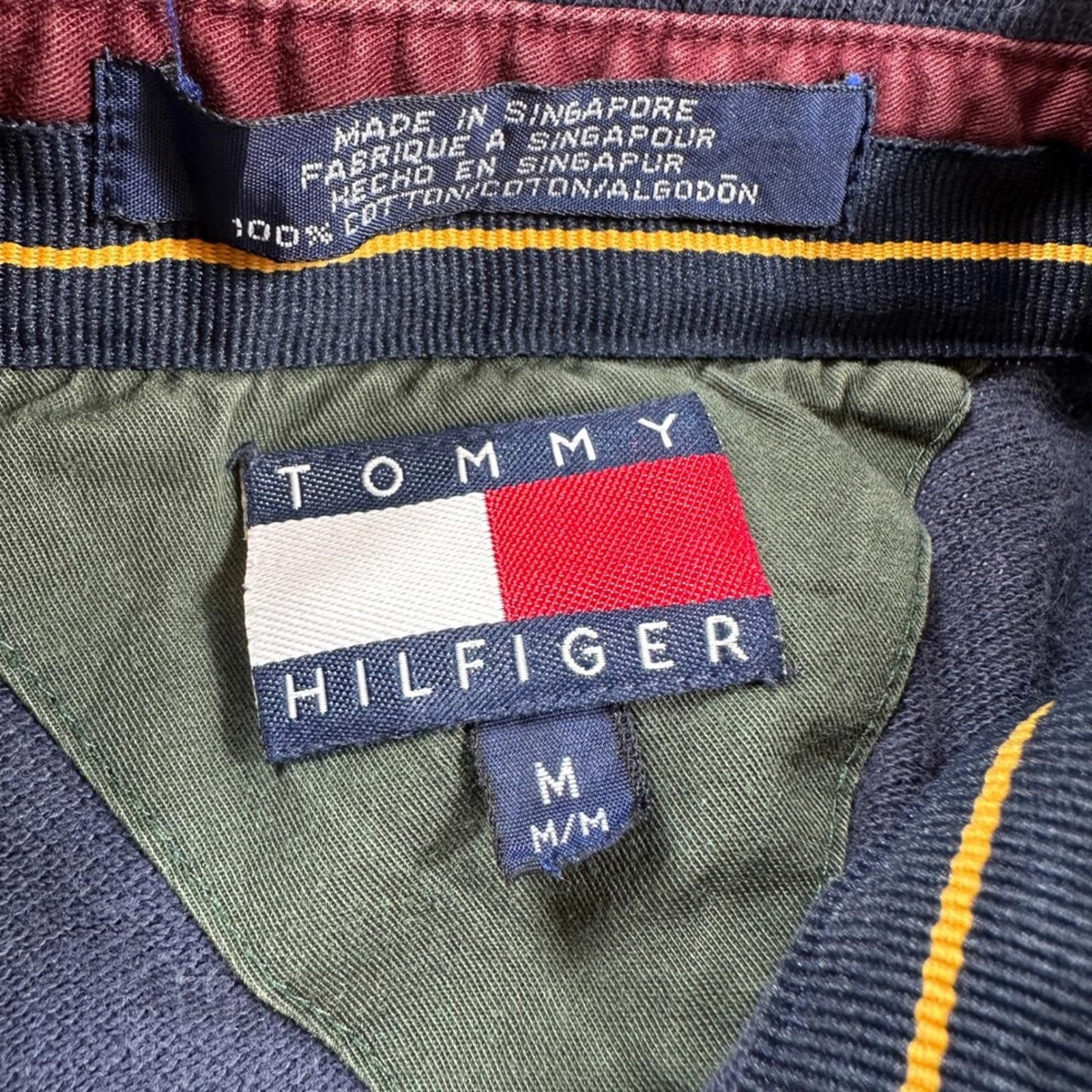 Tommy Hilfiger Vintage Tommy Hilfiger Rugby Shirt Men's Long Sleeve Striped Size US M / EU 48-50 / 2 - 3 Thumbnail
