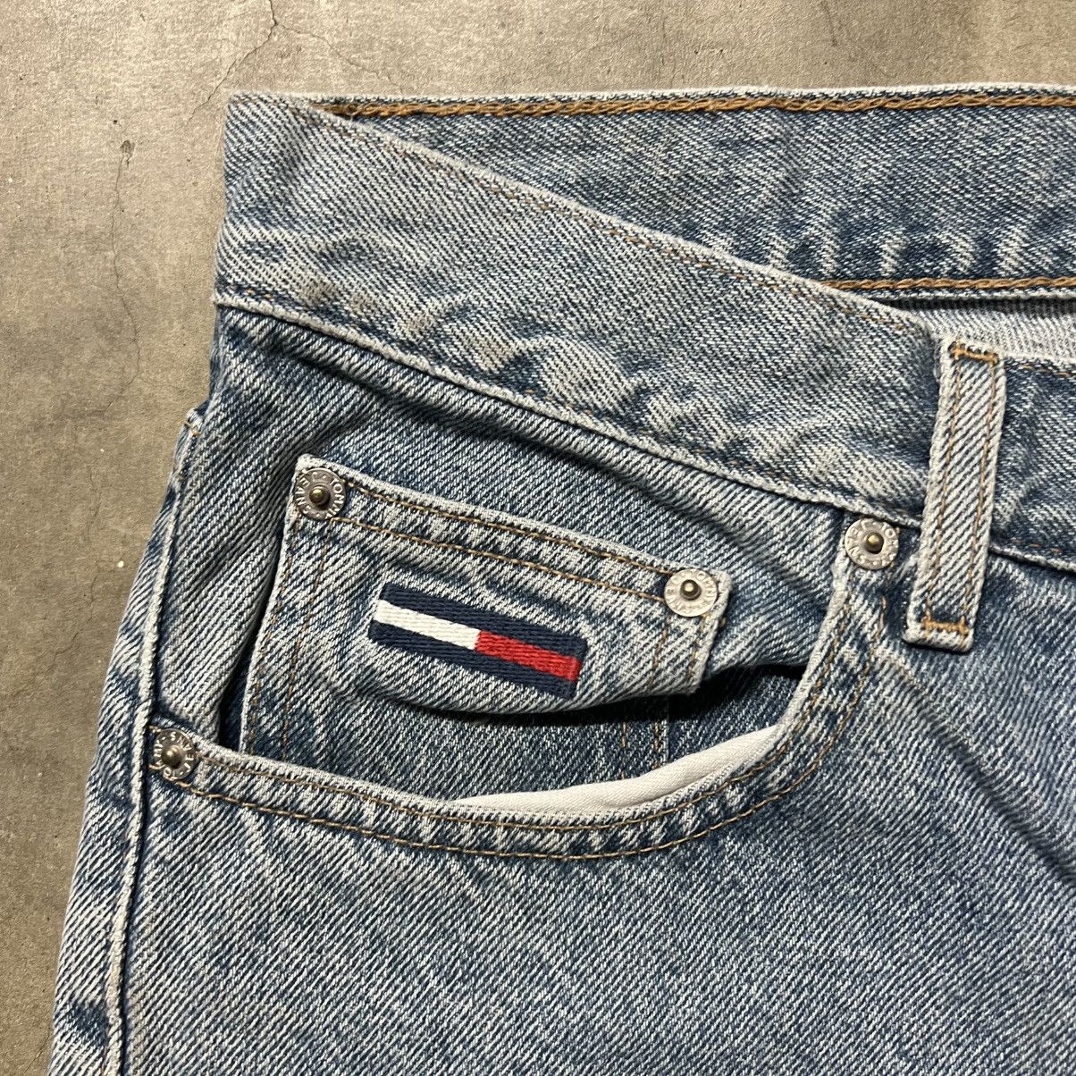 Tommy Hilfiger × Vintage Vintage 2000’s Tommy Hilfiger BAGGY Wide-Leg Denim Jeans Size US 34 / EU 50 - 7 Thumbnail