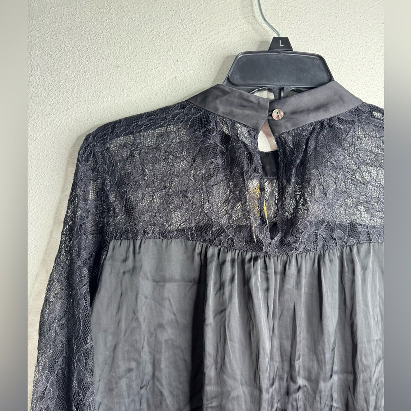 Ramy Brook NWT Ramy Brook Sorinda Lace Mock Neck Top Size S / US 4 / IT 40 - 6 Thumbnail