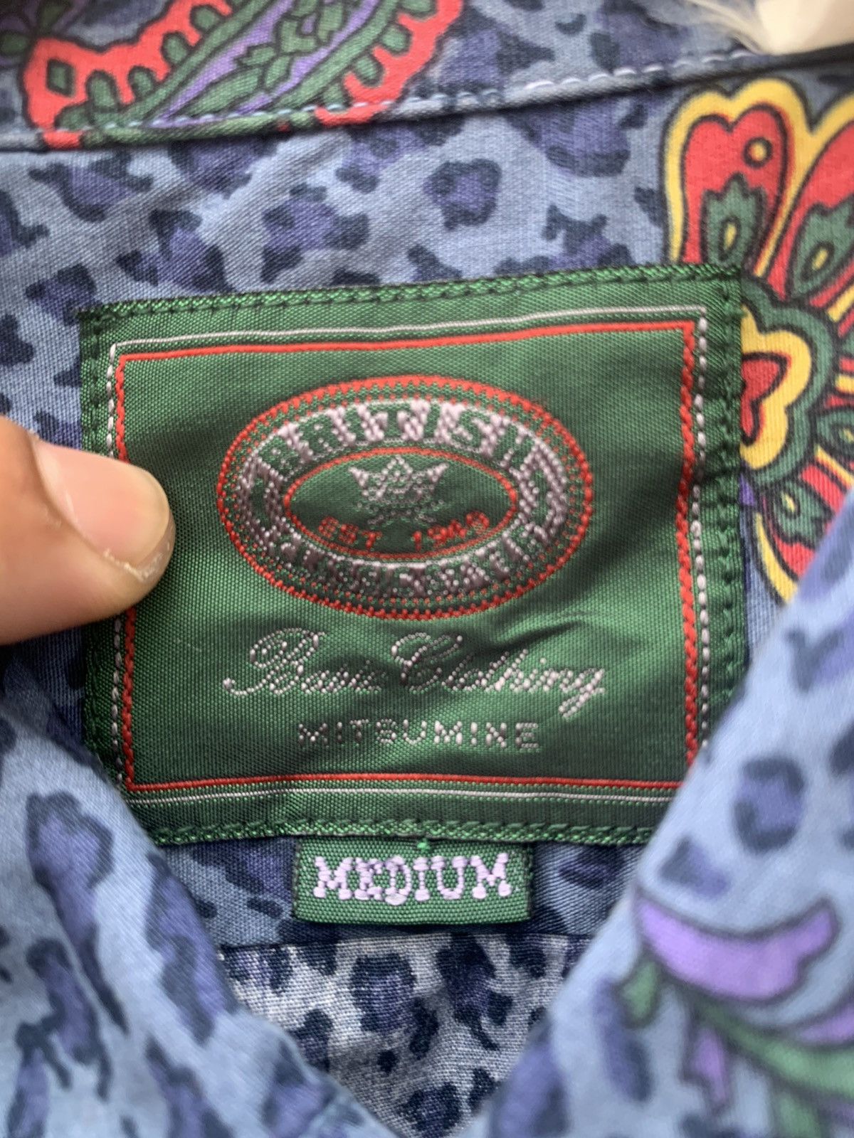 Hysteric Glamour × Japanese Brand Japanese beand mitsumine loepard shirt Size US M / EU 48-50 / 2 - 9 Thumbnail