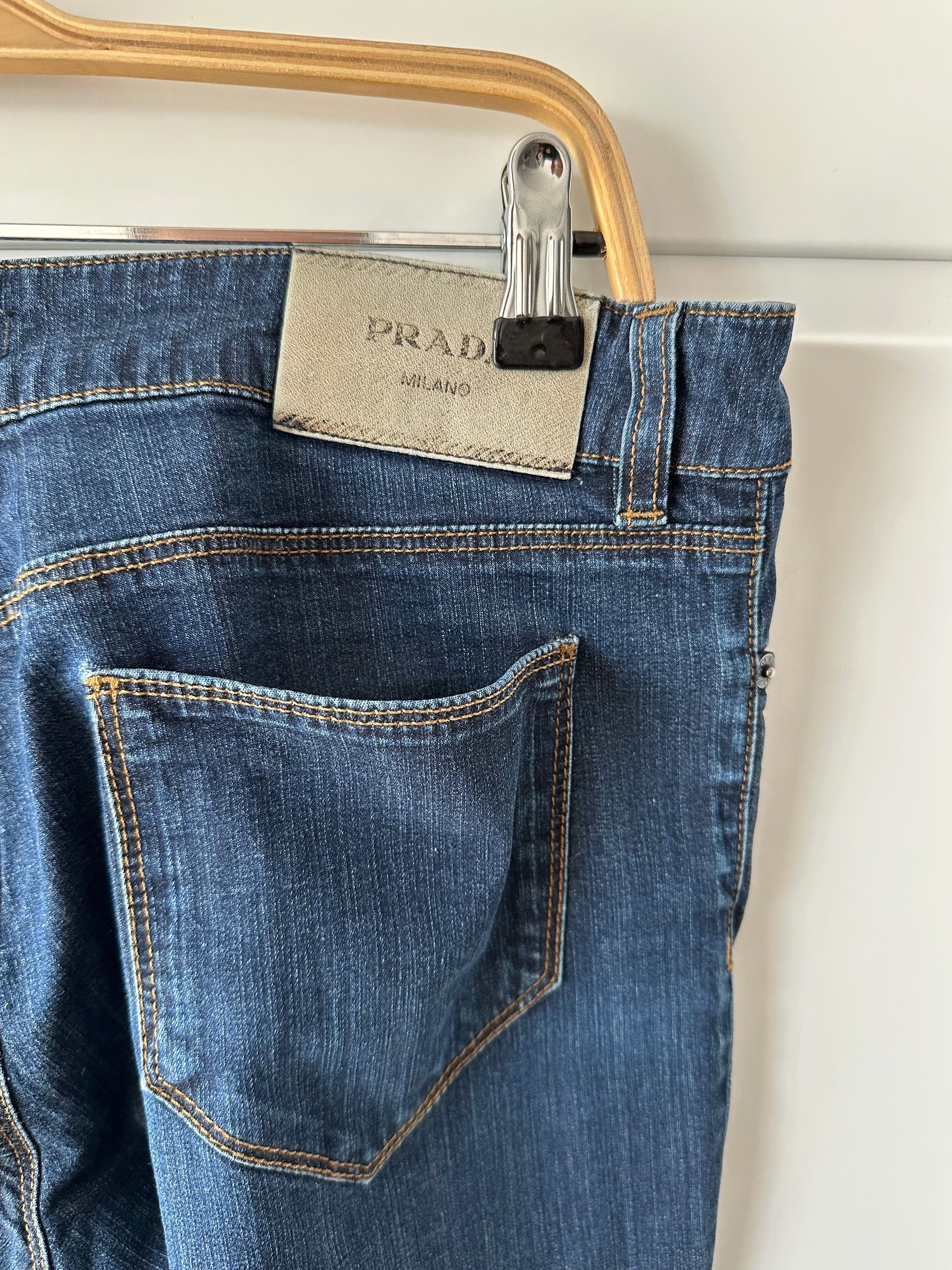 Prada PRADA stretch denim pants blue contour fit Size 30" / US 8 / IT 44 - 7 Thumbnail