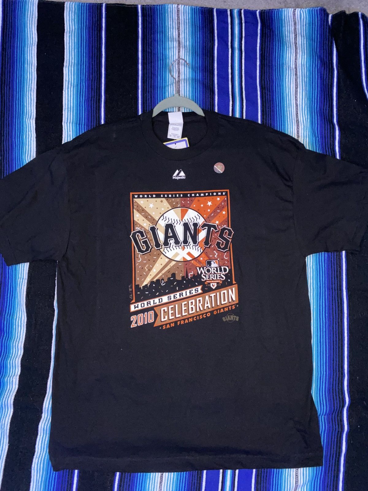 Other × Vintage Vintage Giants TShirt Size US XL / EU 56 / 4 - 1 Thumbnail