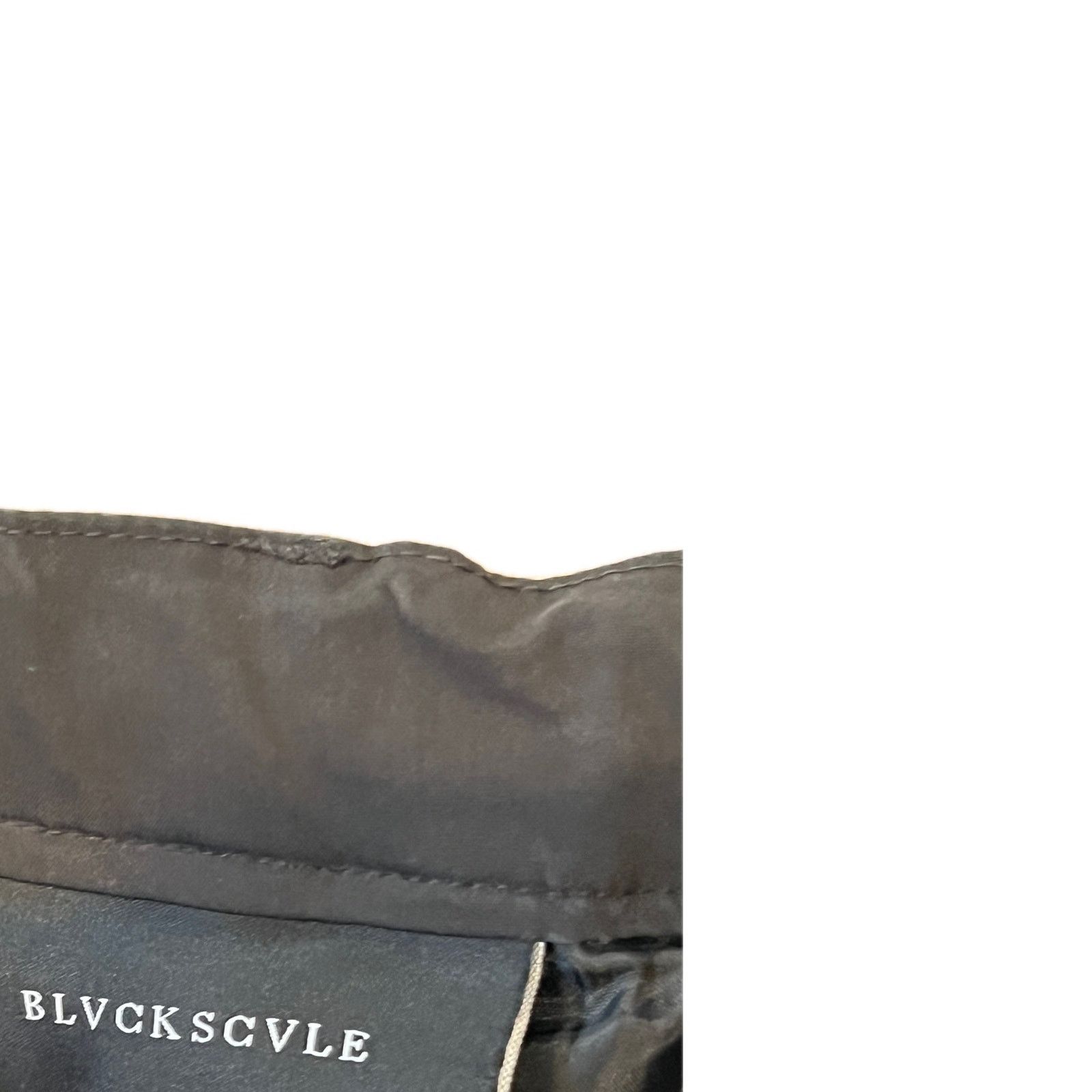 Black Scale Blackscale Nylon Casual Black Pants Mens 28x31 Size US 28 / EU 44 - 3 Thumbnail