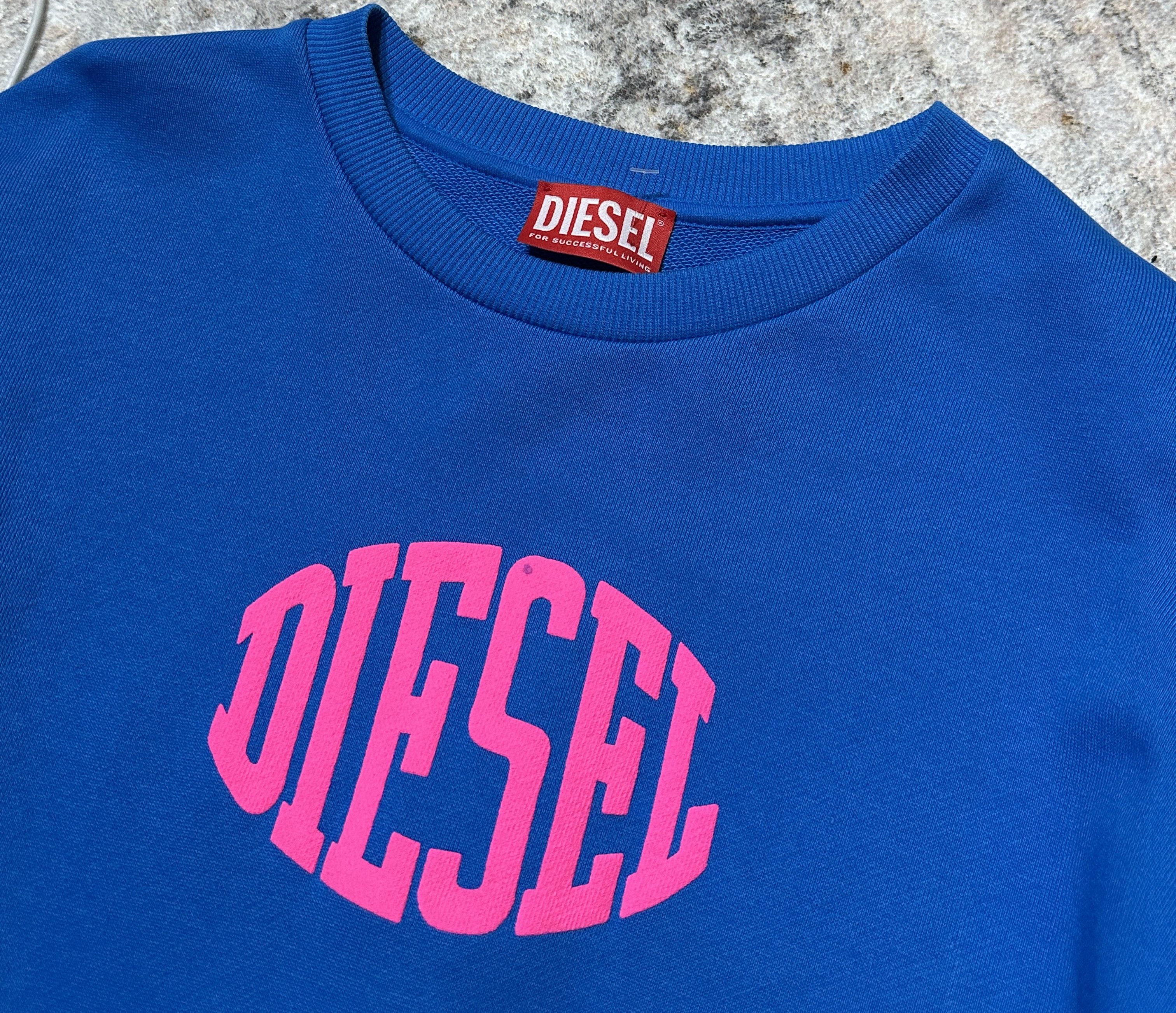 Diesel Blue sweatshirt Size M / US 6-8 / IT 42-44 - 5 Thumbnail