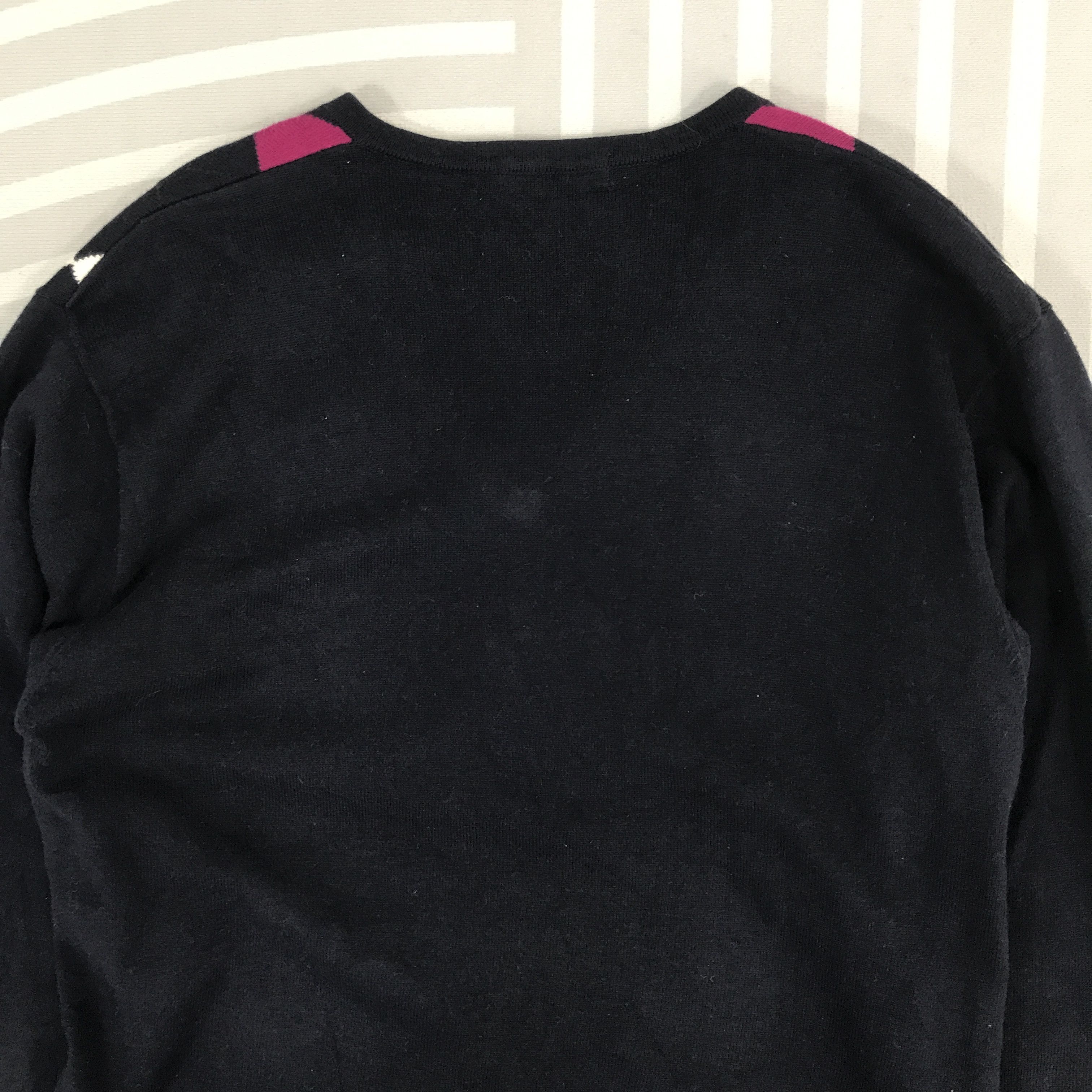 Black Label × Burberry × Vintage Vintage Burberry Black Label V Collar Knitwear Size US M / EU 48-50 / 2 - 4 Thumbnail