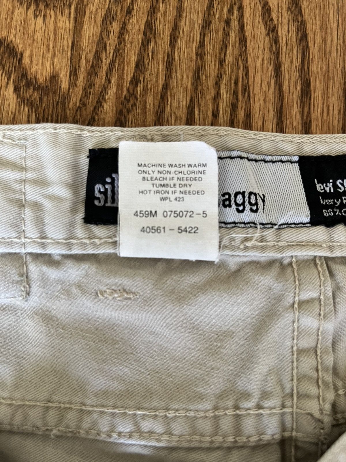 Levi's Silvertab Baggy 34 32 Anchor Blue Union Bay JNCO Stussy Size US 32 / EU 48 - 4 Thumbnail