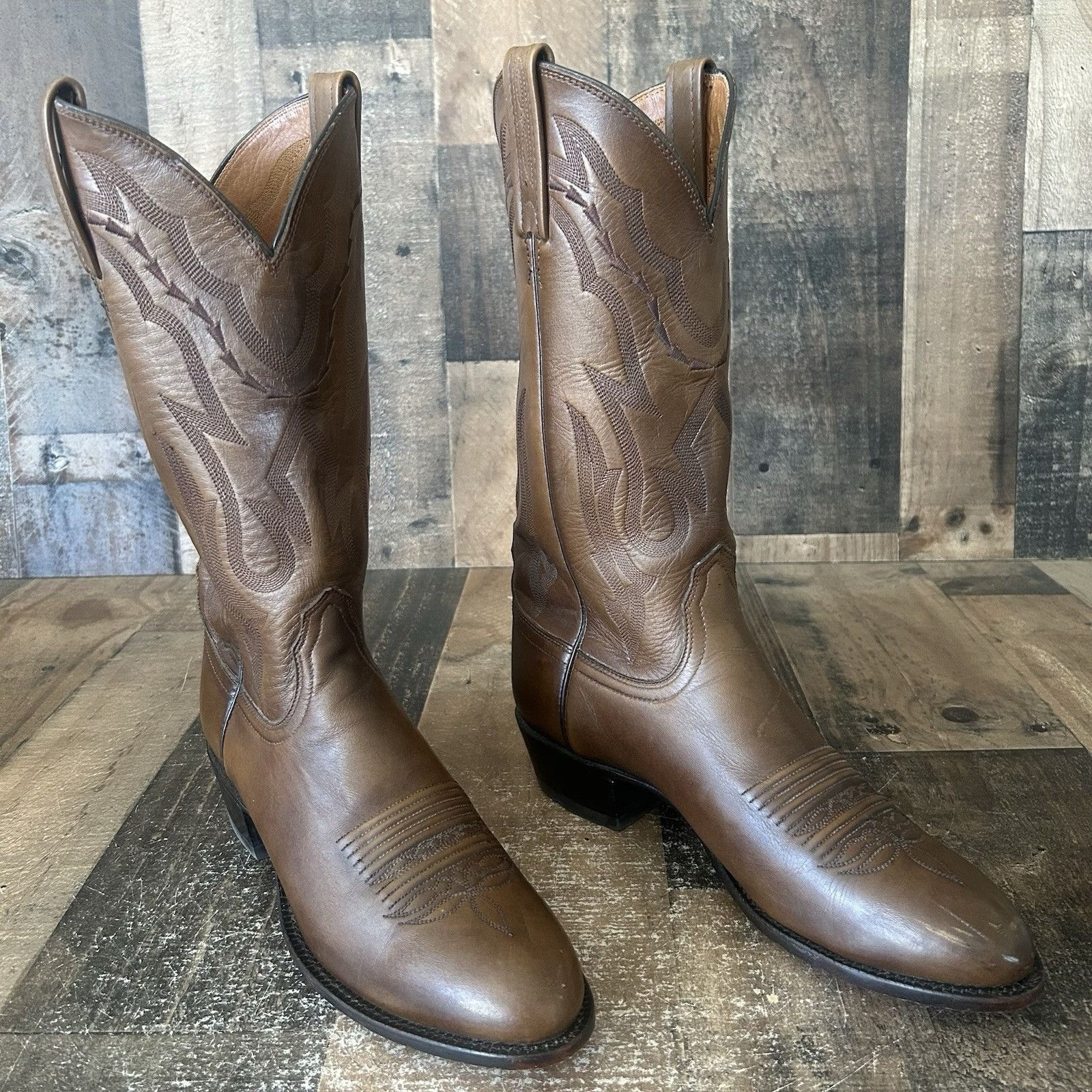 Lucchese Lucchese 2000 Western T3097R Cowboy Boots Mens 8 D Size US 8 / EU 41 - 2 Thumbnail