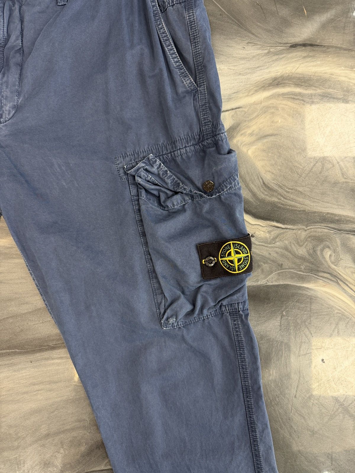 Stone Island Stone Island Multi Pocket Cargo Pants Navy Size US 38 / EU 54 - 10 Thumbnail