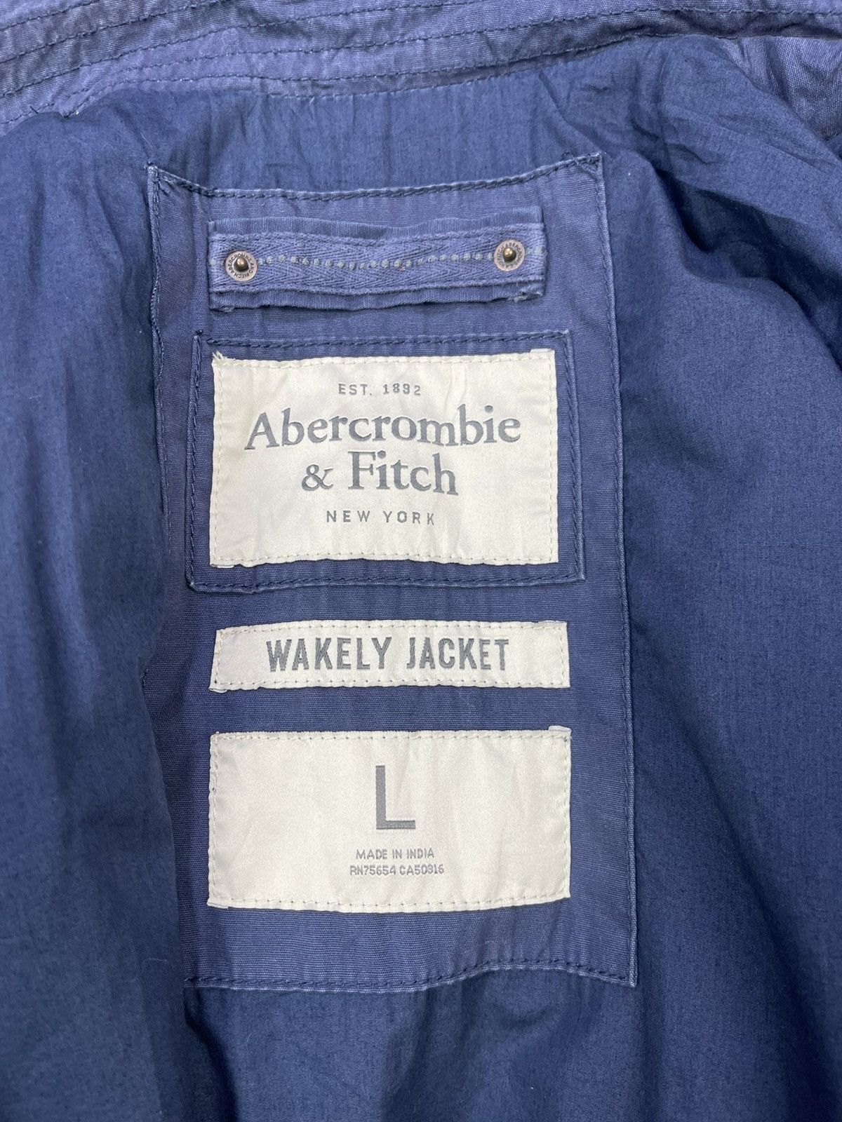 Abercrombie & Fitch Abercrombie & Fitch Hooded Wakely Jacket Size US M / EU 48-50 / 2 - 11 Thumbnail