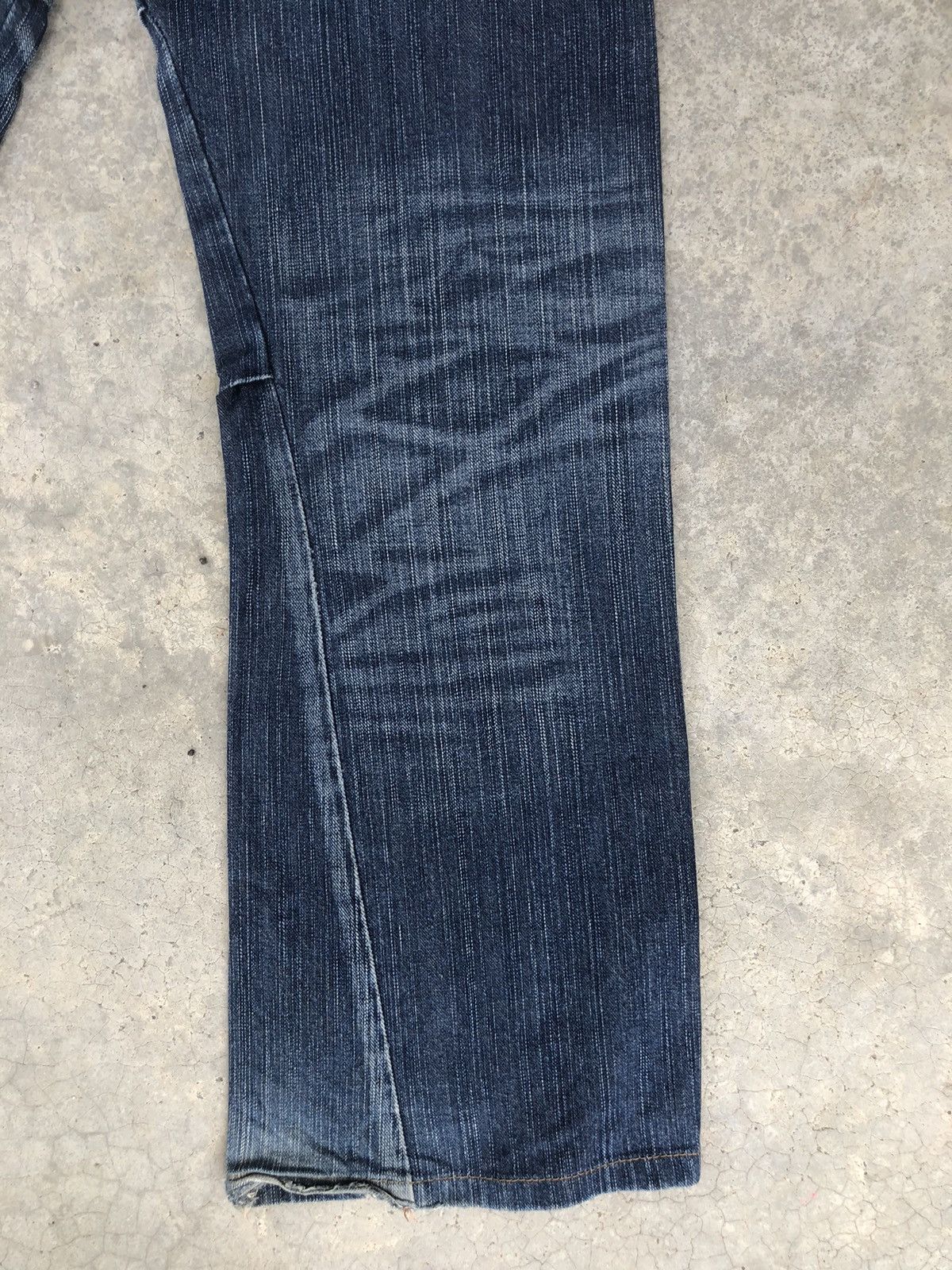 If Six Was Nine Flare Jeans Edwin Distressed Jeans Cargo Pants Size US 32 / EU 48 - 13 Thumbnail