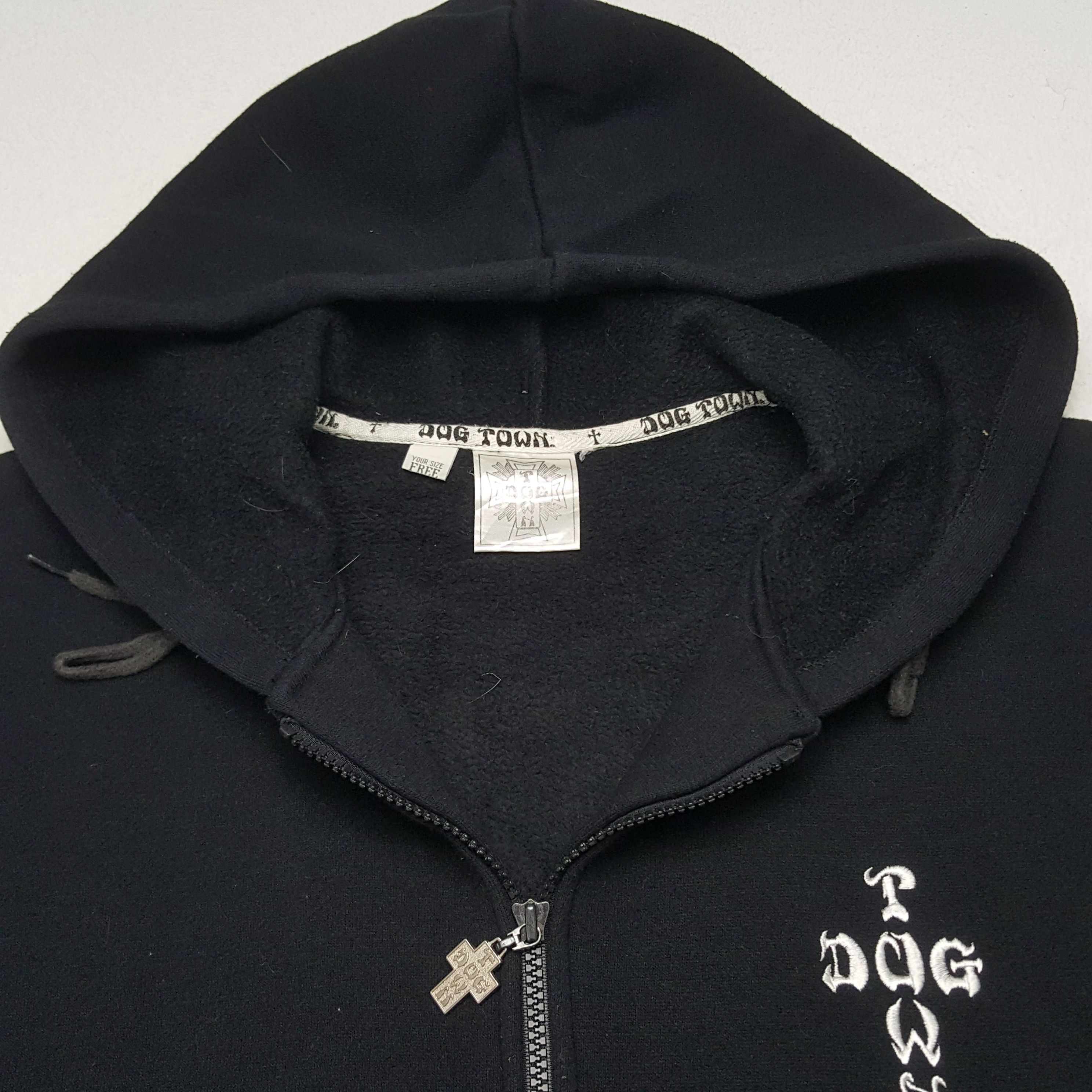 Dogtown × Vintage Vintage DogTown Zipper Jacket Hoodies Size US L / EU 52-54 / 3 - 5 Thumbnail
