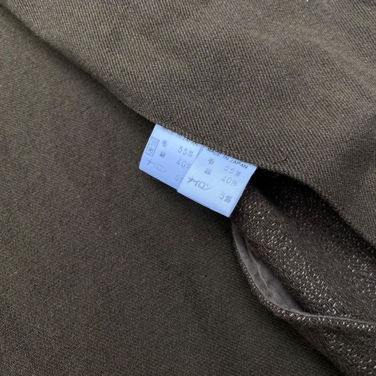 Yohji Yamamoto RARE Y's - Yohji Yamamoto 90s Wool Linen Blend Jacket Size US M / EU 48-50 / 2 - 7 Thumbnail