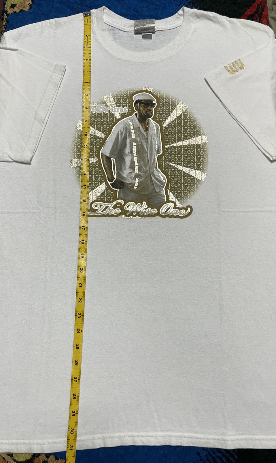 Nike × Vintage Vintage 00s Nike Lebron James “The Wise One” T-Shirt. Size US L / EU 52-54 / 3 - 9 Thumbnail