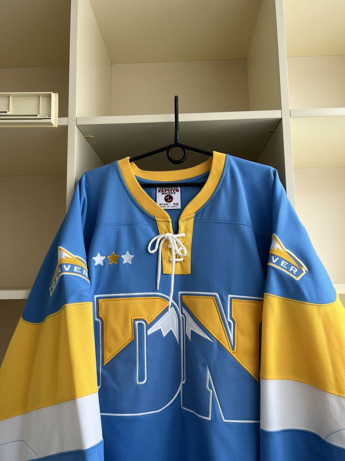 Vintage Vintage Zephyr Hockey Jersey Size 52 L/XL Size US XL / EU 56 / 4 - 3 Thumbnail