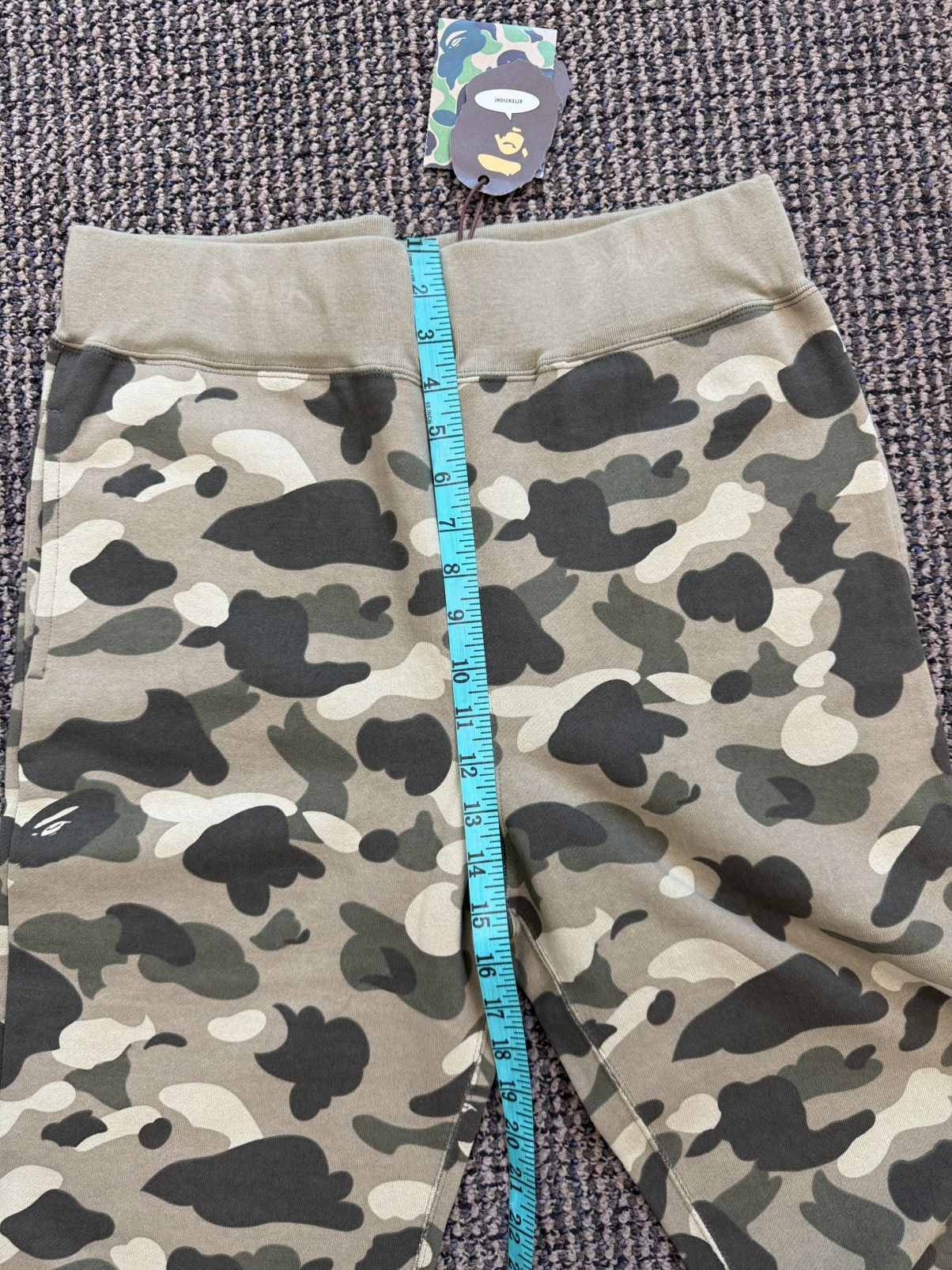 Bape Bape Green Camo Sweats Size US 34 / EU 50 - 3 Thumbnail