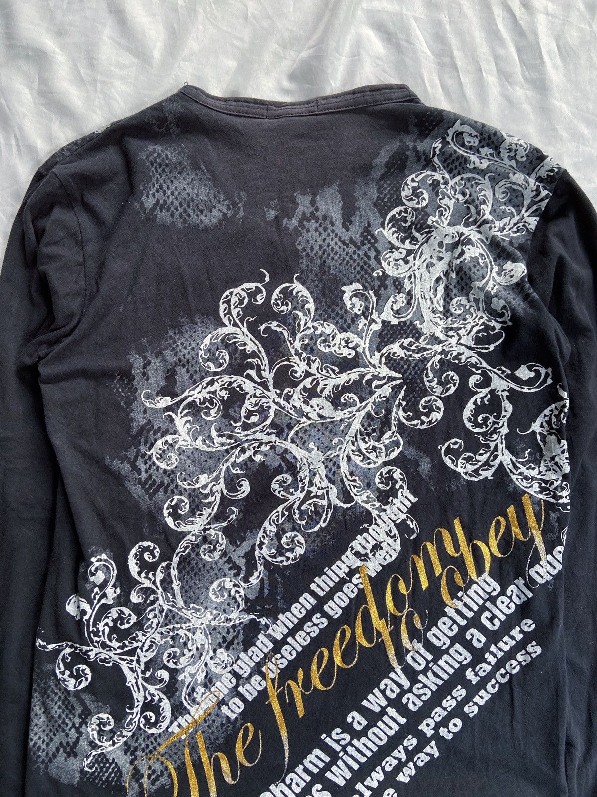 Japanese Brand GHETTO BLASTER BRAKE BEATS LONG SLEEVE Size US L / EU 52-54 / 3 - 13 Thumbnail