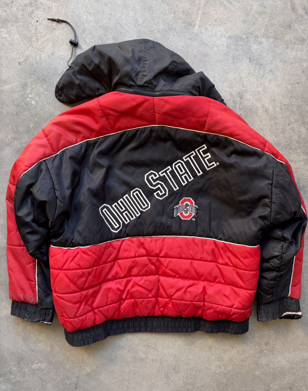 Pro Player Vintage 90s Ohio State Buckeyes Pro Player Puffer Jacket Size US XL / EU 56 / 4 - 7 Thumbnail