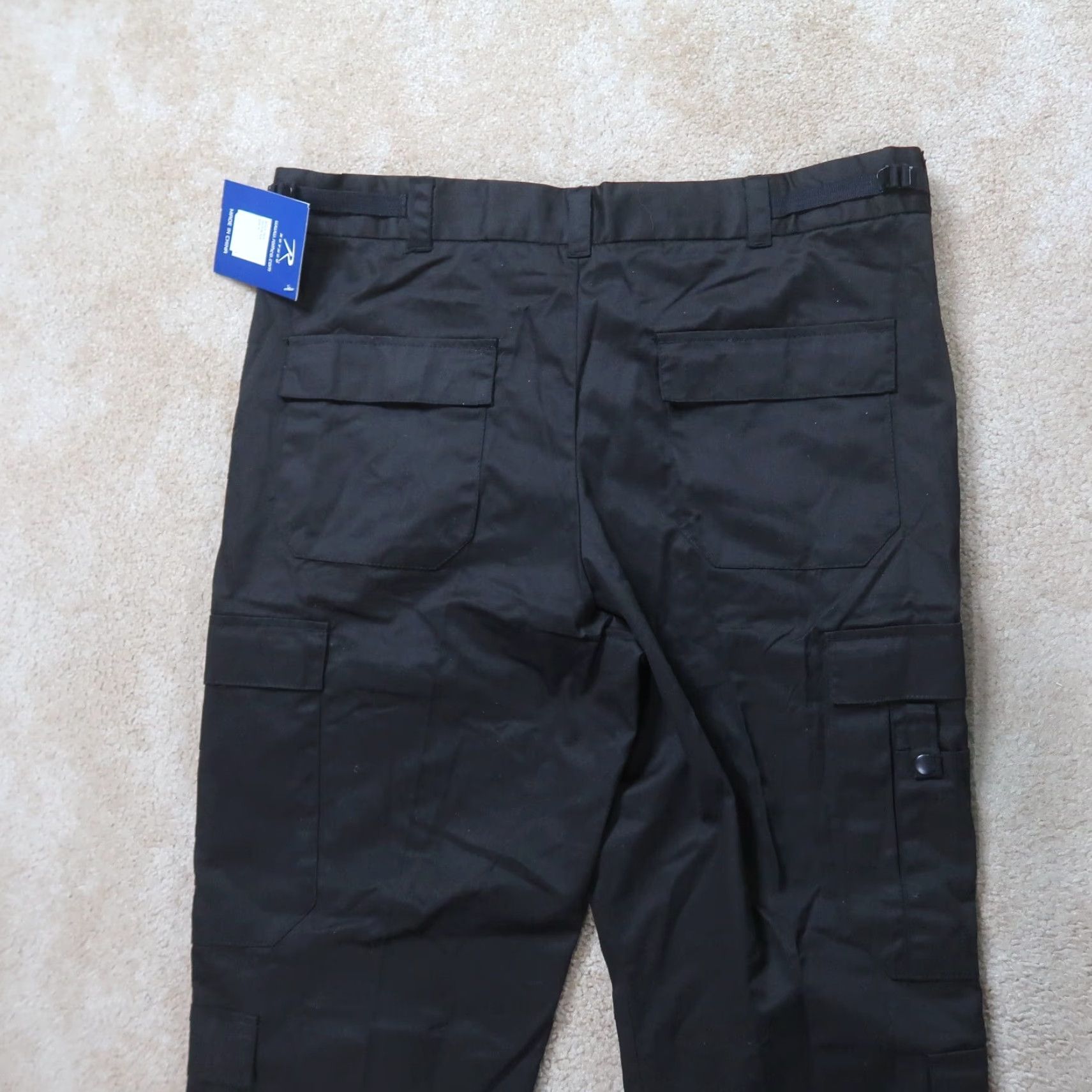 Rothco Rothco EMT Pants Mens XL Black Polyester Blend NWT Style 7823 Size US 36 / EU 52 - 7 Thumbnail