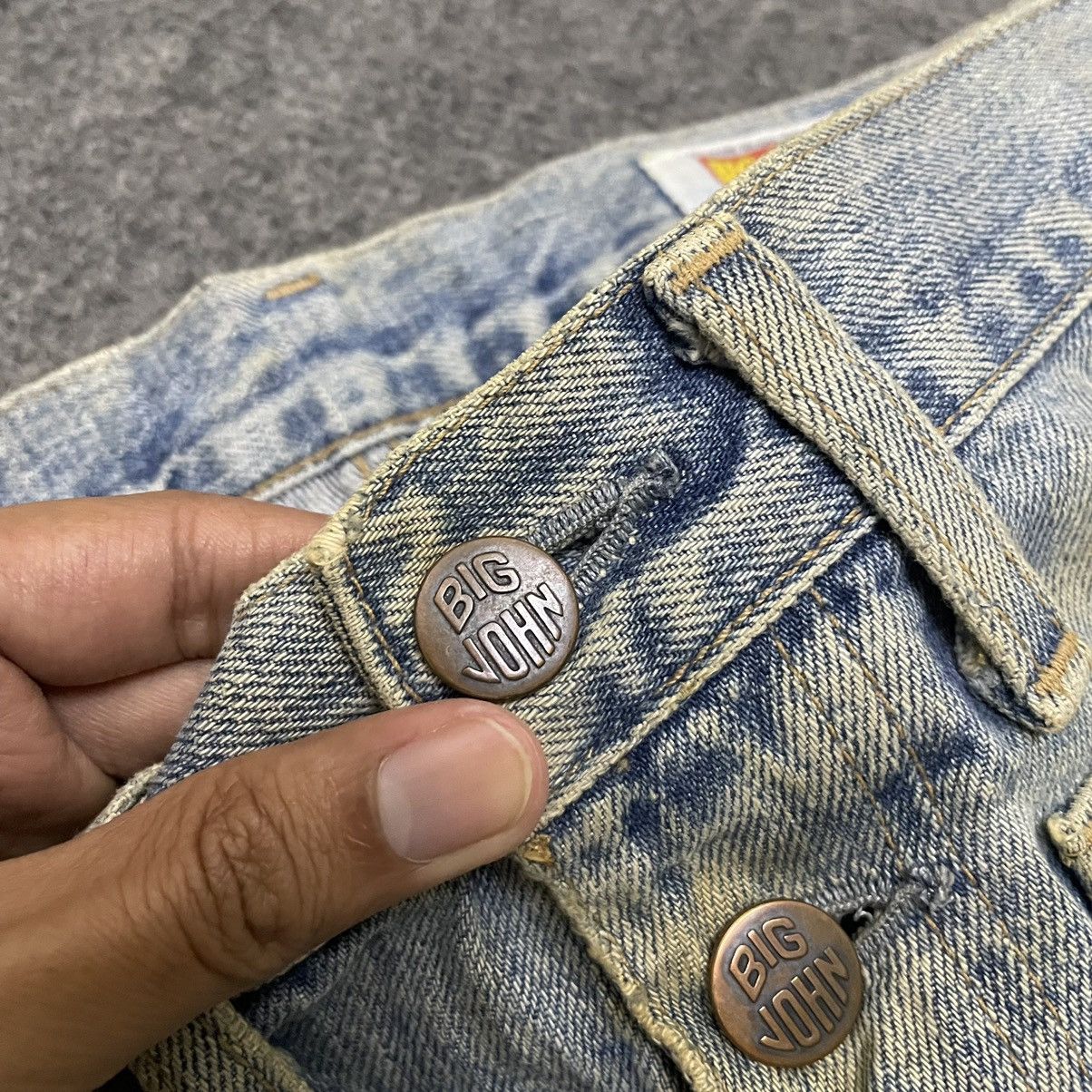 Big John × Vintage Vintage Big John Distressed Flare Jeans Bootcut Size US 28 / EU 44 - 5 Thumbnail