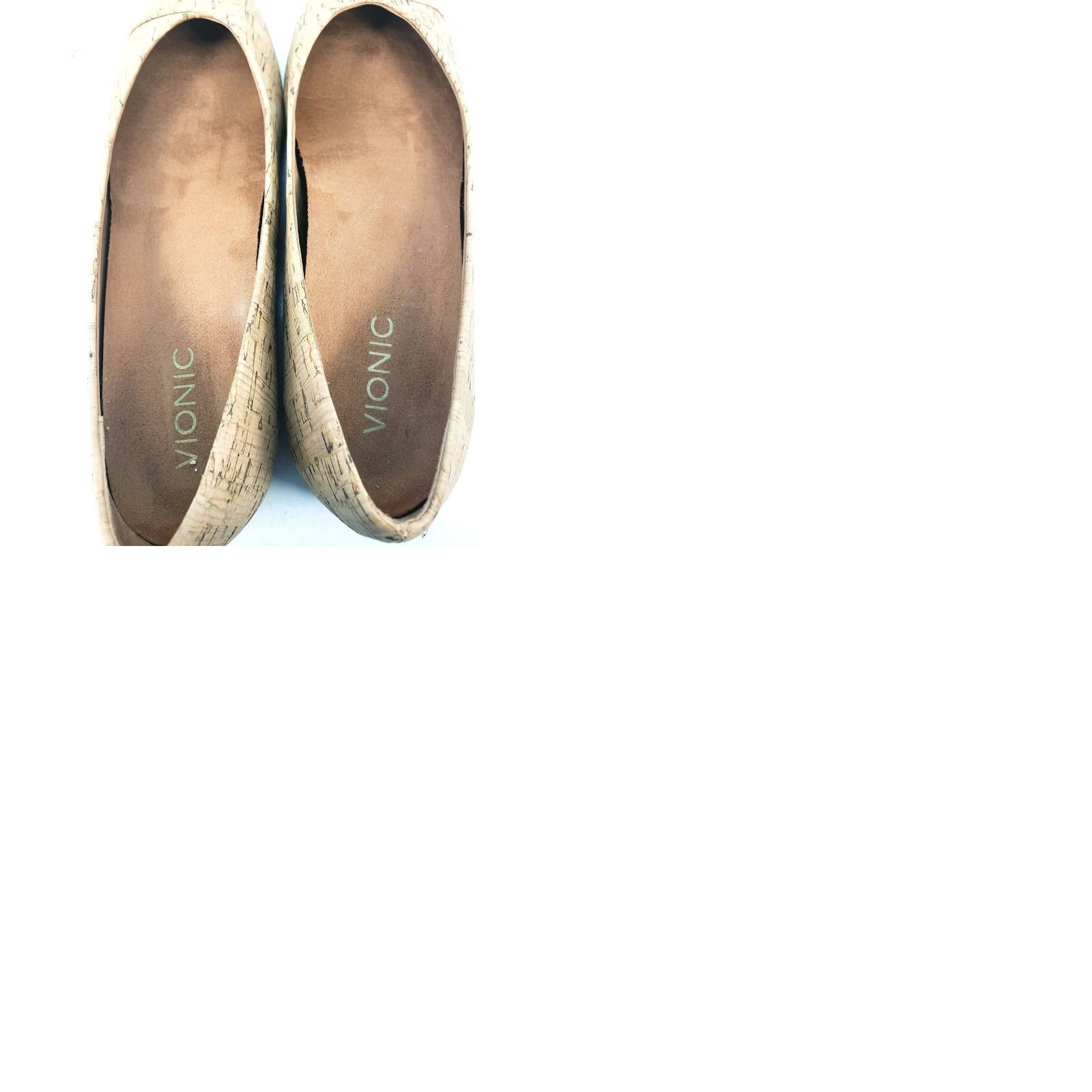 Vionic Vionic 359 Cabello Cork Pointed Toe Orthotic Flats Women's Sz 9M Size US 7 / IT 37 - 9 Thumbnail