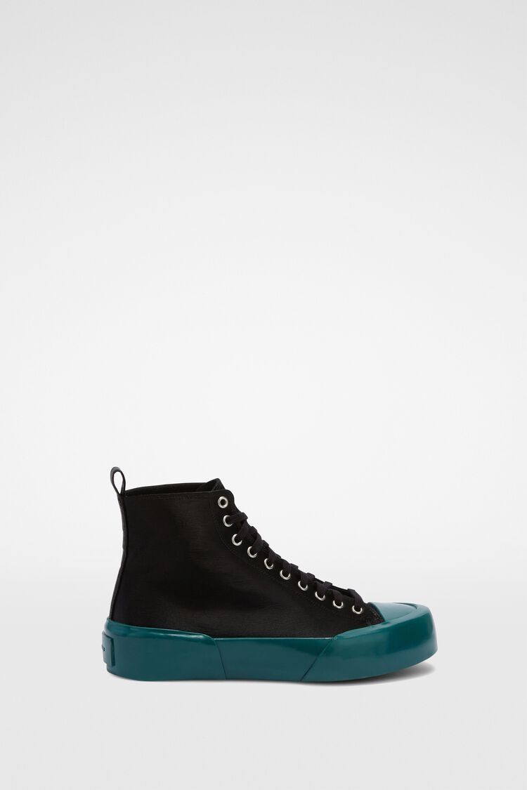 Jil Sander o1y1025 Hi-Top Sneakers in Black Size US 10 / IT 40 - 1 Thumbnail