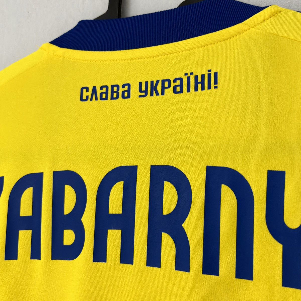 Adidas 2024 2025 Ukraine PSG Zabarnyi Issue Soccer Jersey Shirt Kit Size US L / EU 52-54 / 3 - 12 Thumbnail