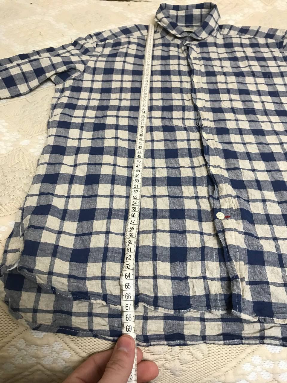 Oliver Spencer 🔥 Oliver Spencer Button Up Linen Cotton Shirt Long Sleeve Size US M / EU 48-50 / 2 - 9 Thumbnail