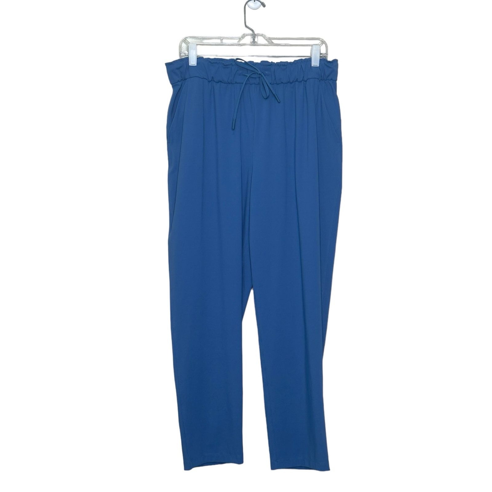 Lululemon Lululemon blue stretch high rise pull on pants size 12 Size 34" / US 12 / IT 48 - 13 Thumbnail