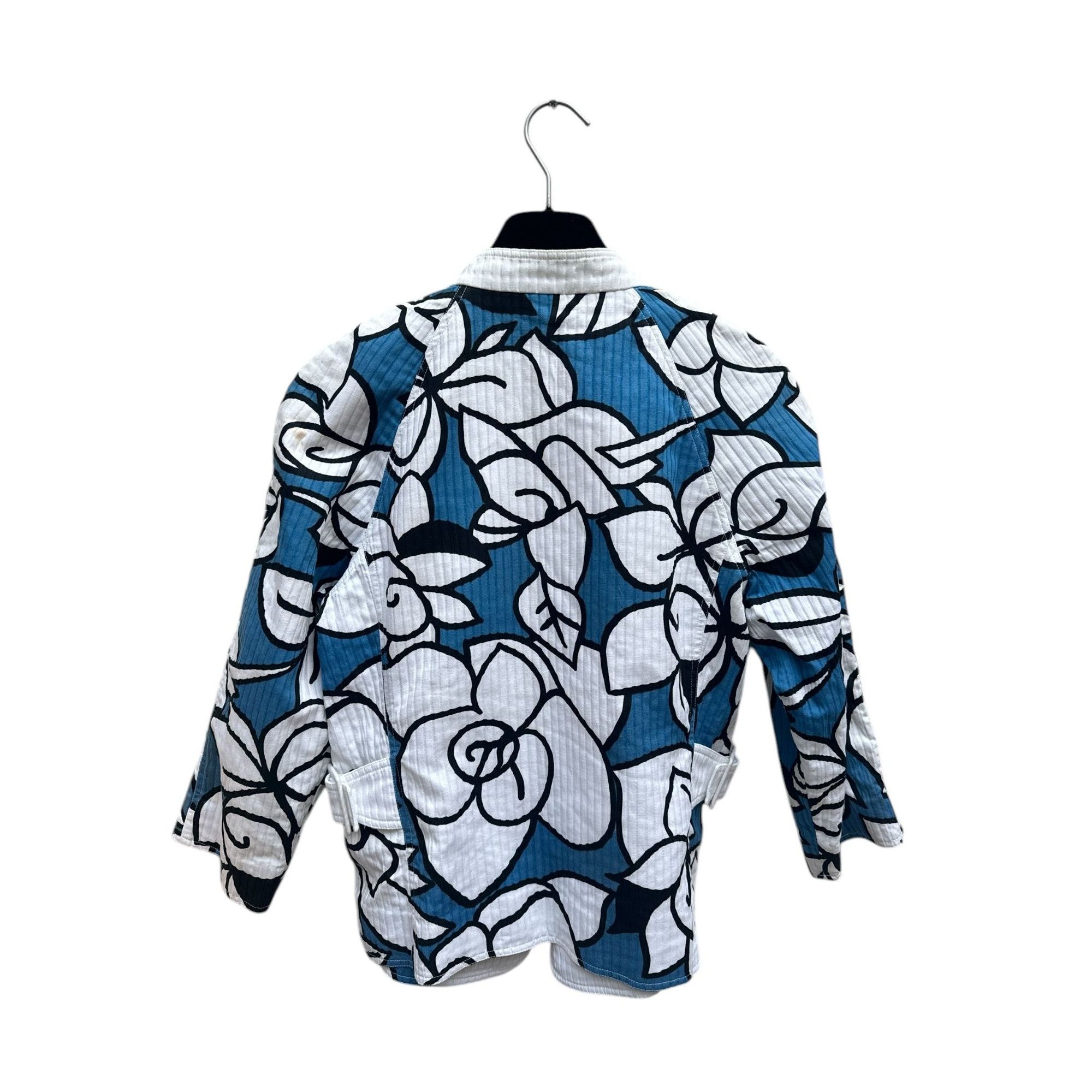 Courreges Vintage Floral Double Breasted Jacket Size M / US 6-8 / IT 42-44 - 4 Thumbnail