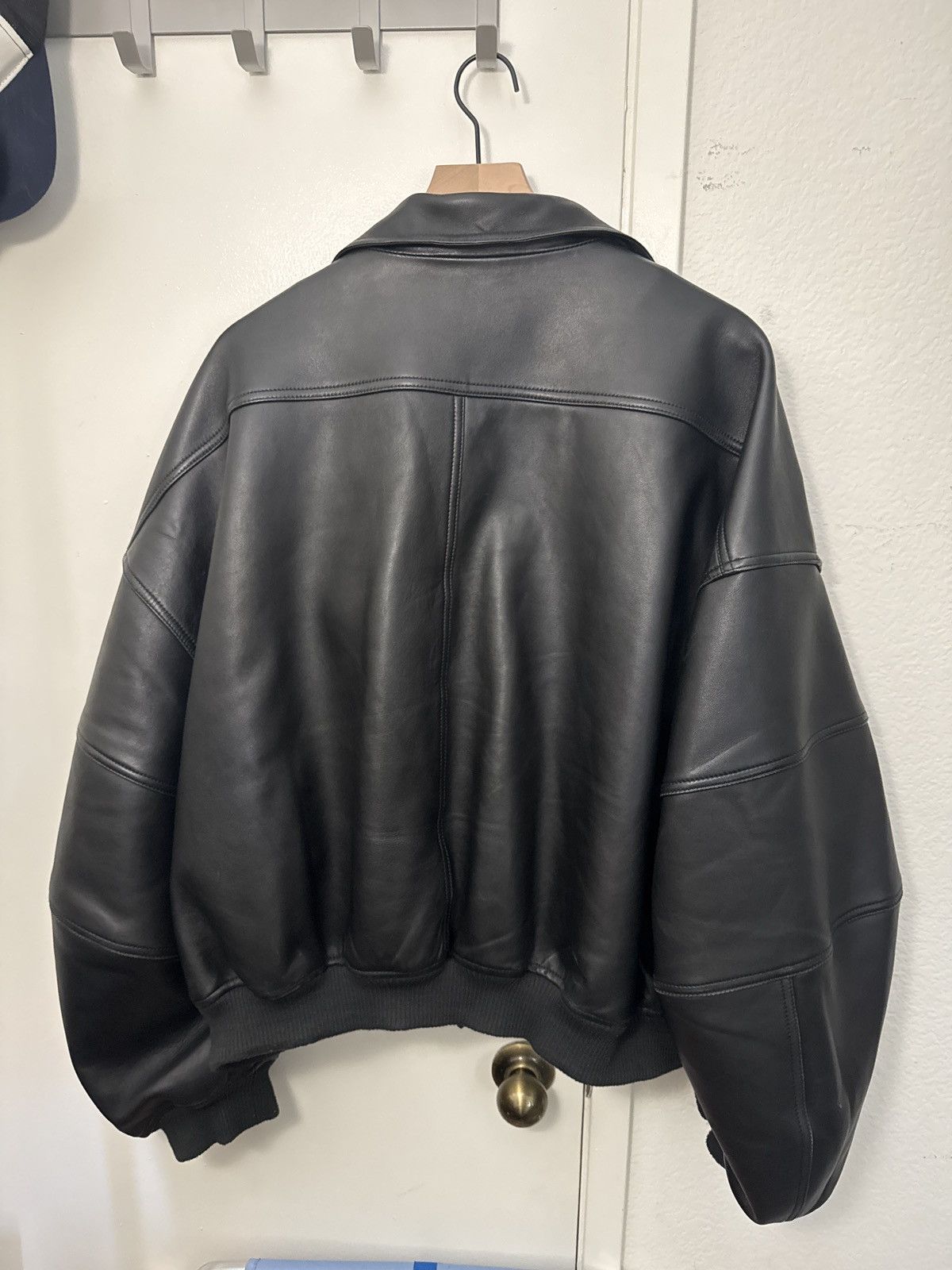 Willy Chavarria RUFF RIDER LEATHER JACKET Size US XL / EU 56 / 4 - 4 Thumbnail