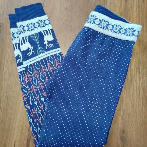 Free People NWT Free People Falala Midnight Leggings Size 32" / US 10 / IT 46 - 1 Thumbnail