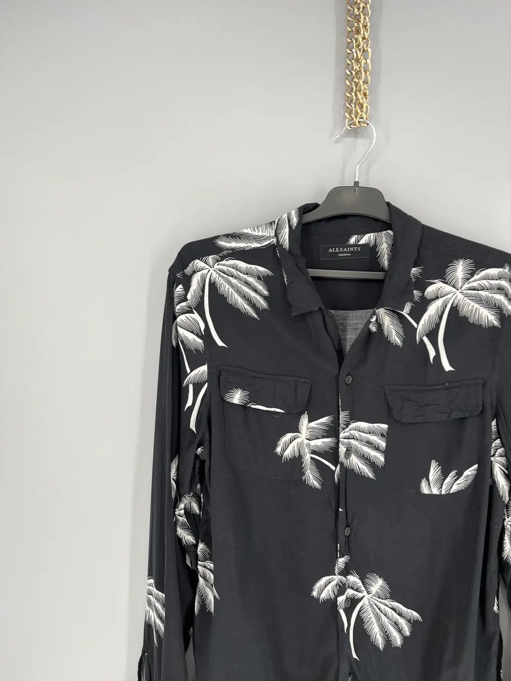 Allsaints Vintage Y2K Allsaints Hawaiian Shirt Art Hype Size M Size US M / EU 48-50 / 2 - 5 Thumbnail