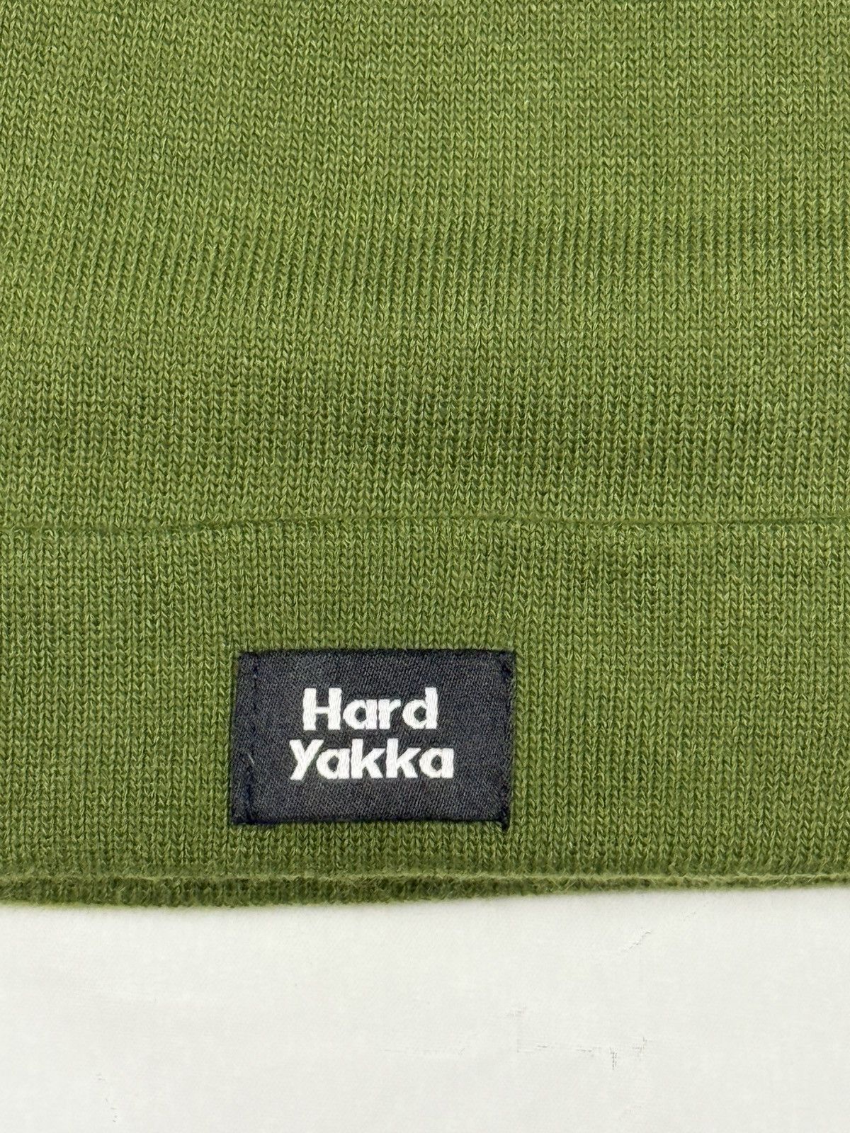 Vintage Hard Yakka Olive Beanie Size ONE SIZE - 2 Thumbnail