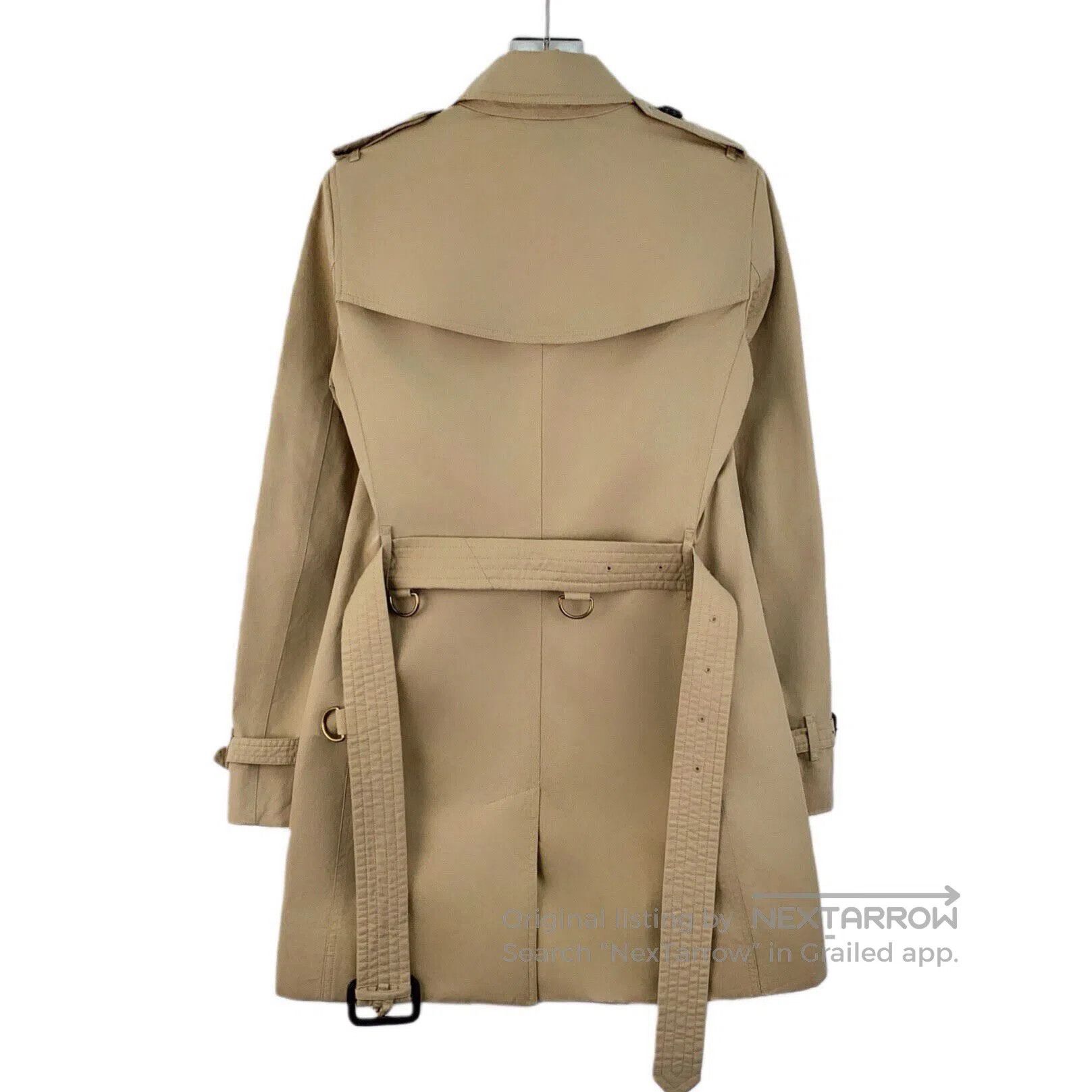 Burberry Burberry Brown Cotton Collar Double-breasted Long Sleeve B Size XS / US 0-2 / IT 36-38 - 2 Thumbnail