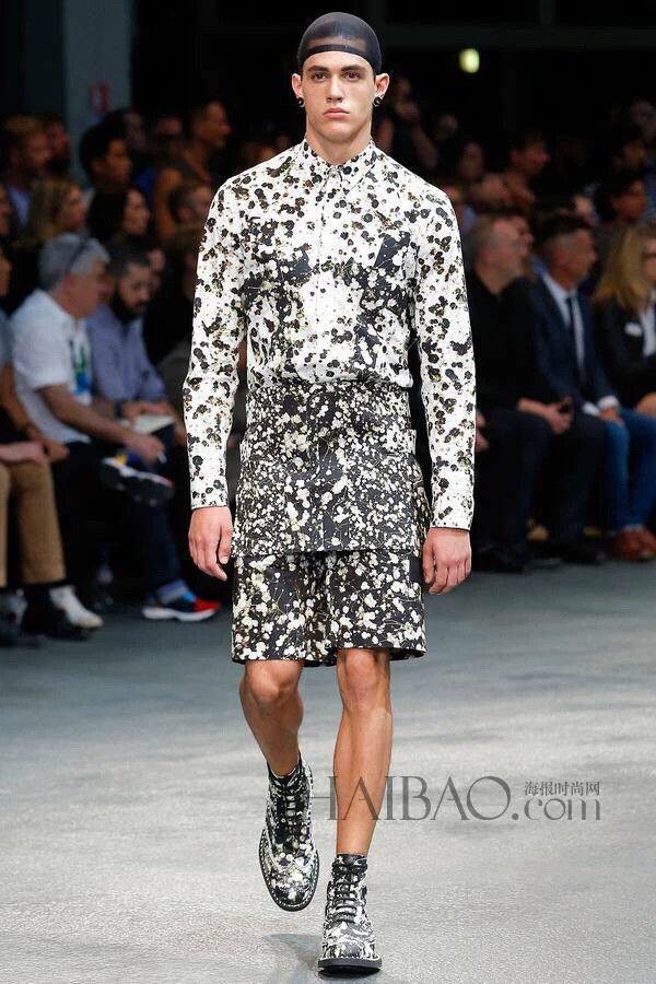 Givenchy Size38 Men's floral shirt jacket size 38 shoulde