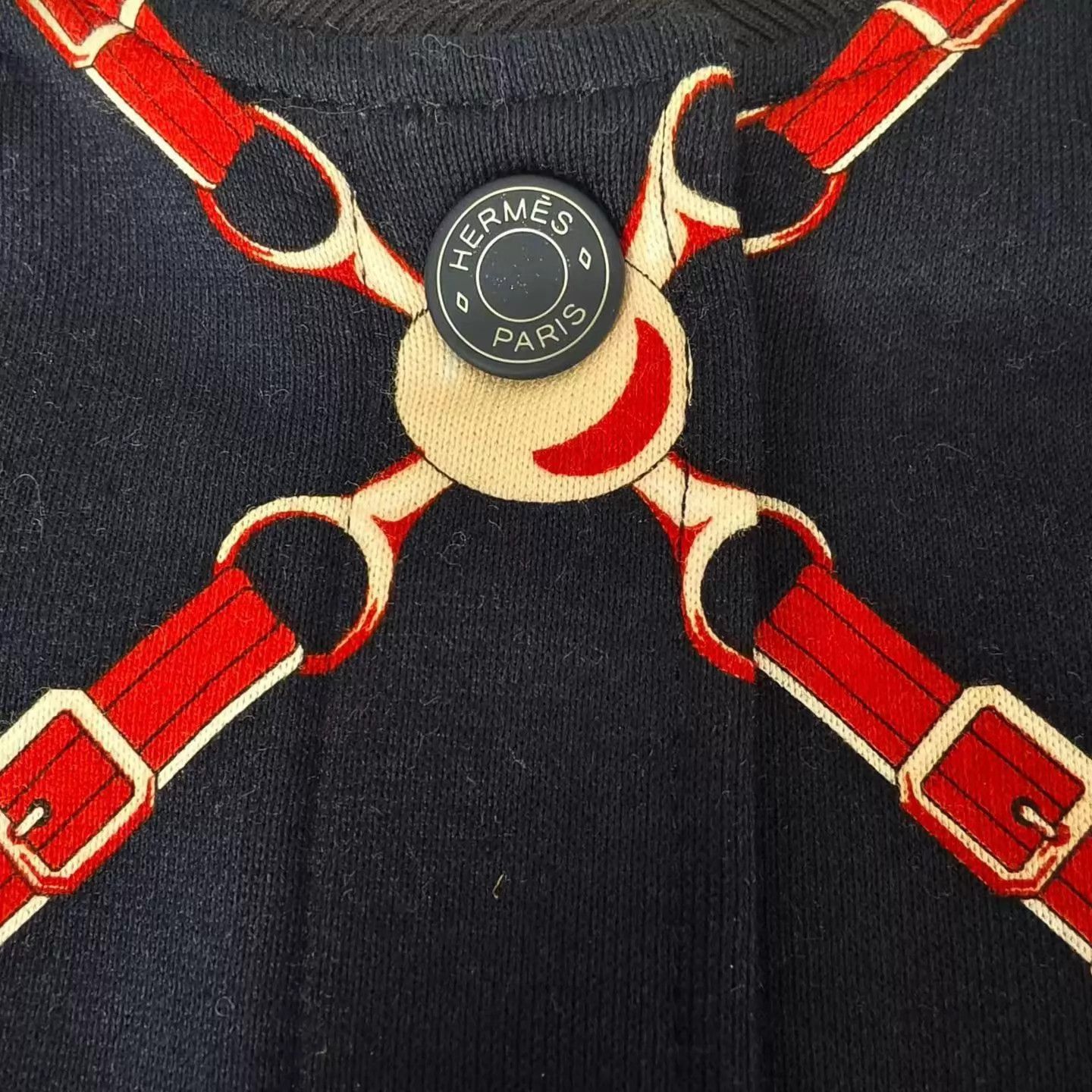 Hermes Hermes Classic Chain Print Jacket 36 99 Size XS / US 0-2 / IT 36-38 - 5 Thumbnail