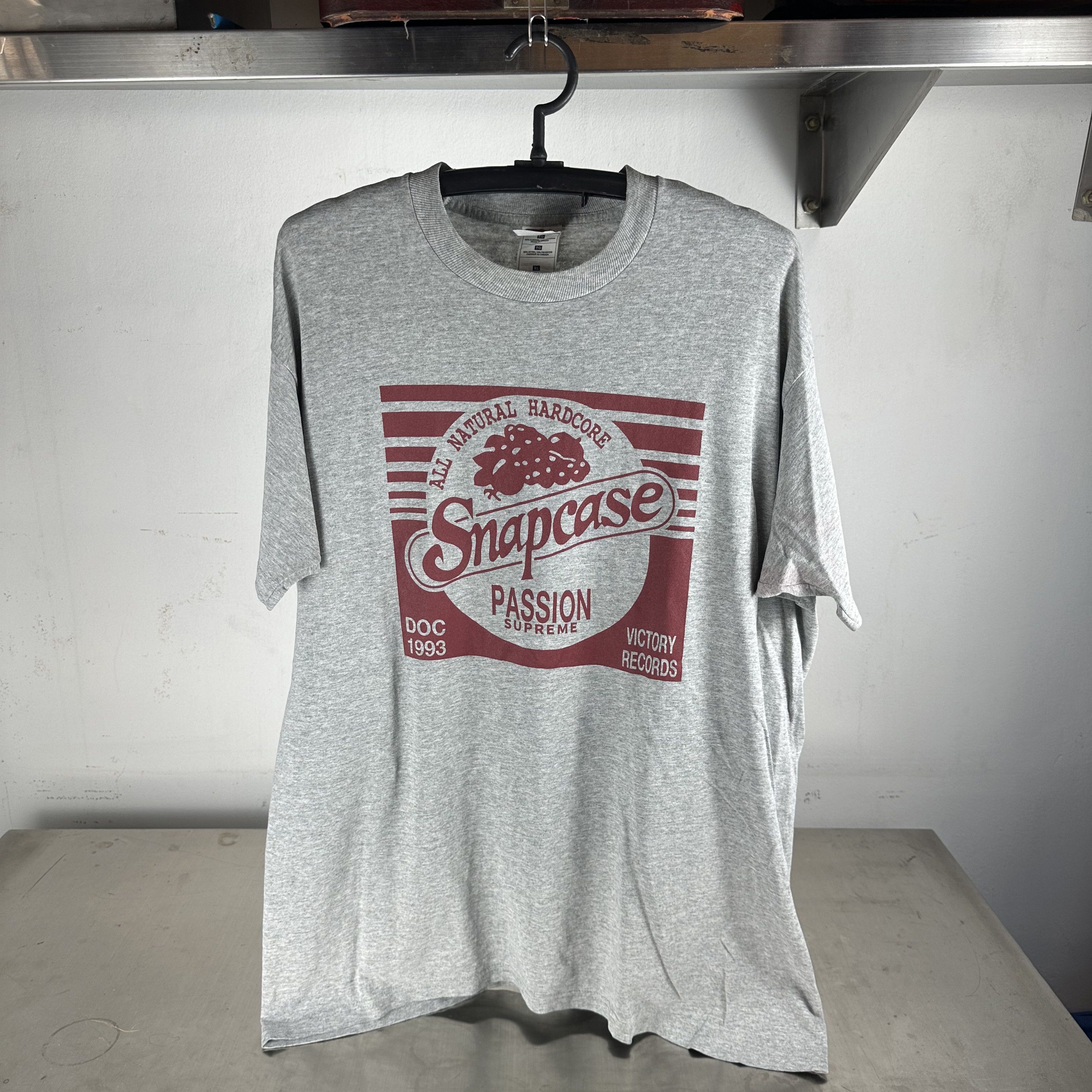 Vintage Vintage 1993 Snapcase Sanpple Hardcore Punk Band T-Shirt Size US XL / EU 56 / 4 - 1 Thumbnail
