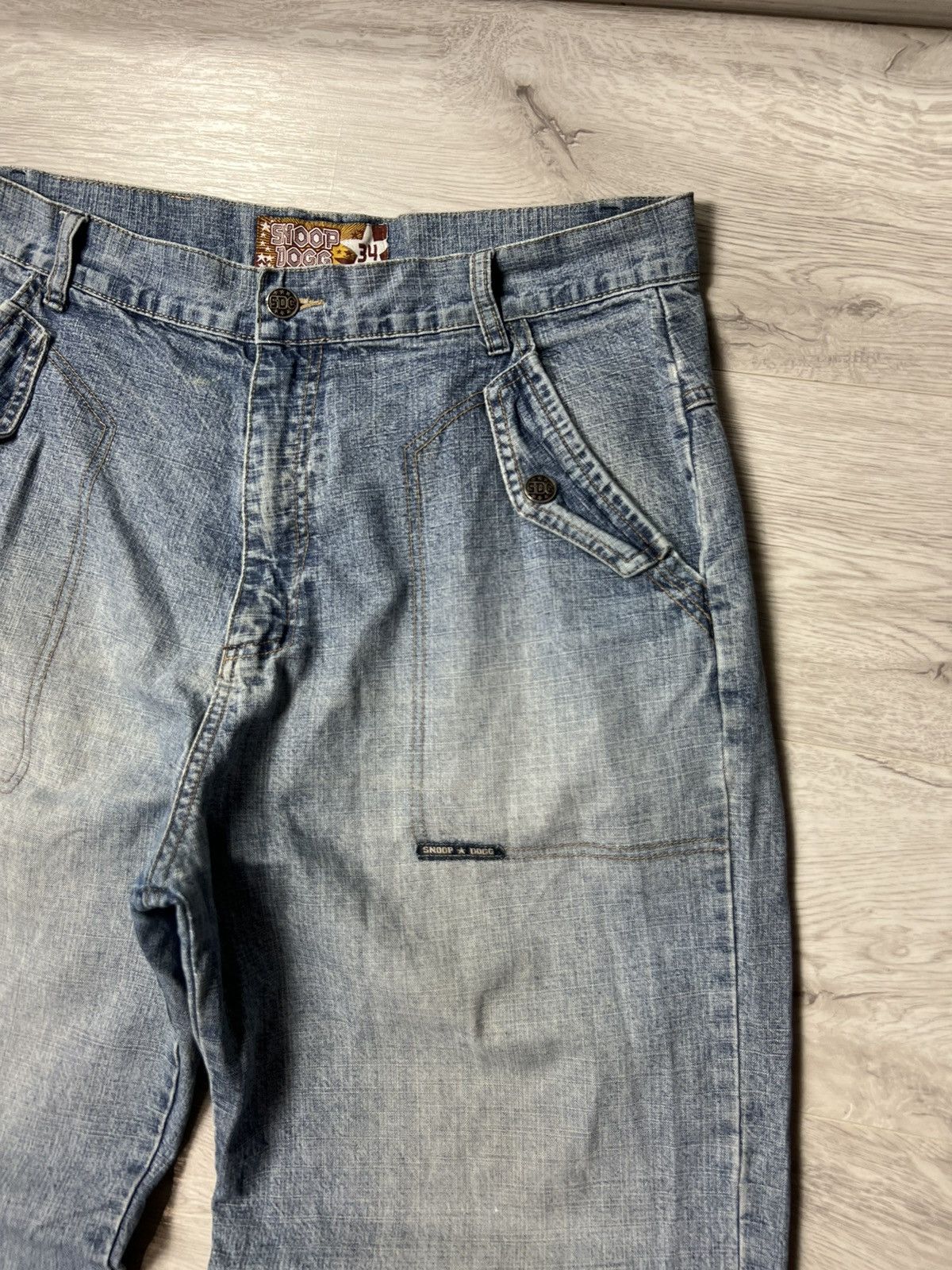 Snoop Dogg Vintage Snoop Dog Baggy Style Jeans / Denim Pants Size US 34 / EU 50 - 3 Thumbnail