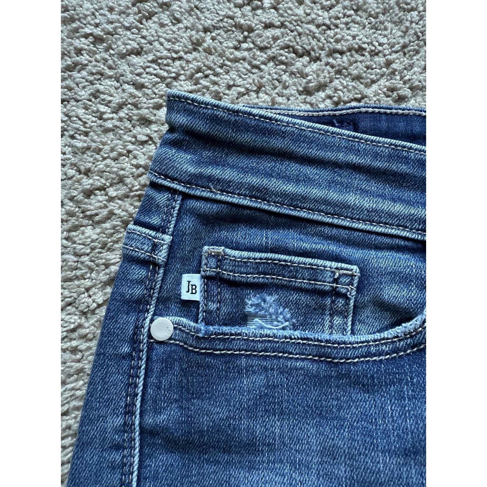 Judy Blue Judy Blue Destroy Jean Shorts Medium Wash Blue Womens XL Size 30" / US 8 / IT 44 - 4 Thumbnail