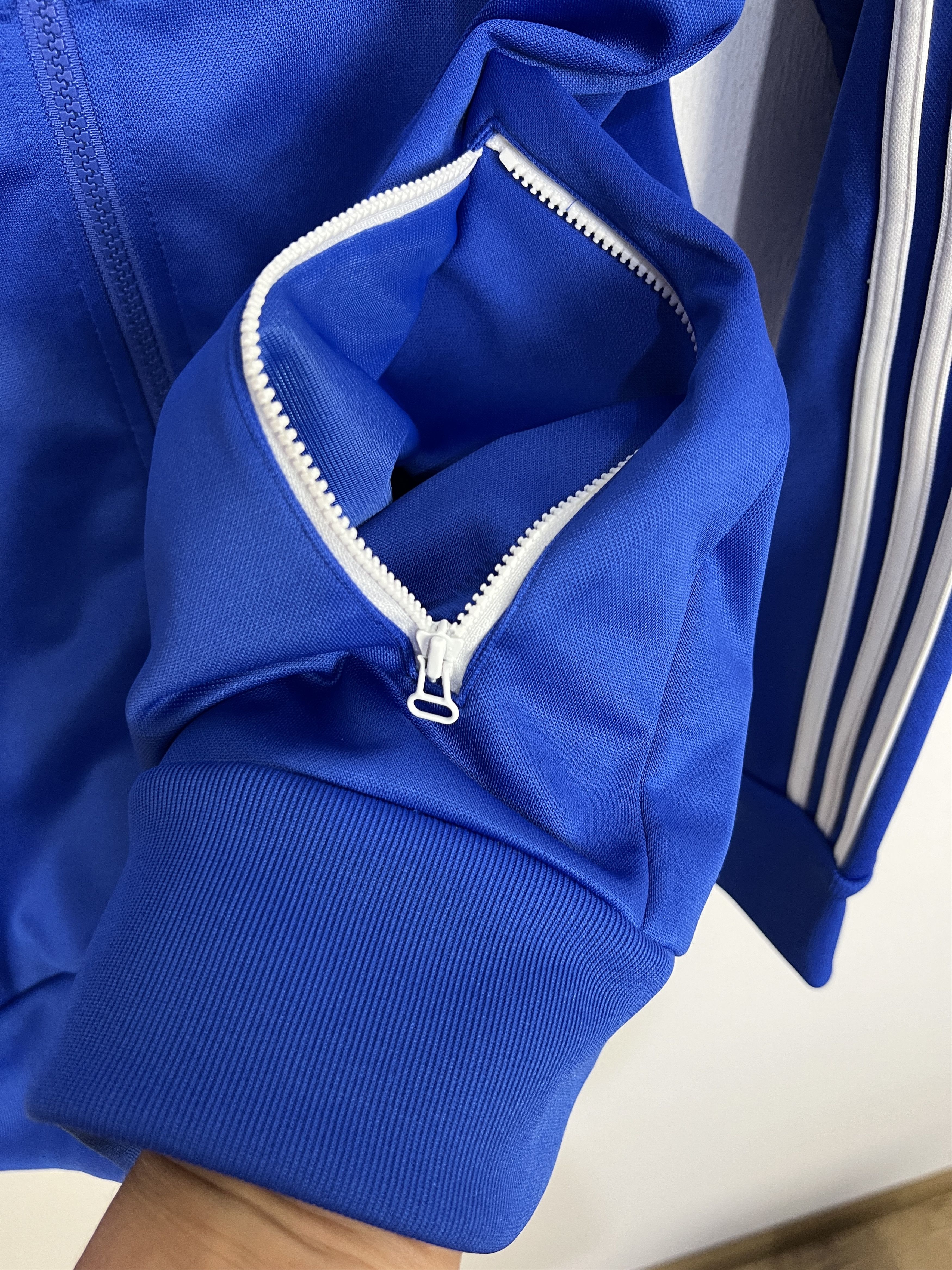 Adidas Adidas Chelsea Blue Football Jacket Zip Track Top Mens Rare Size US M / EU 48-50 / 2 - 5 Thumbnail