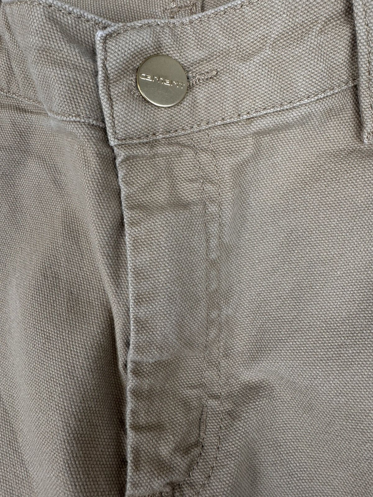 Carhartt Carhartt WIP W Pierce Pant Women Cotton Beige Size 27 Size US 27 - 6 Thumbnail