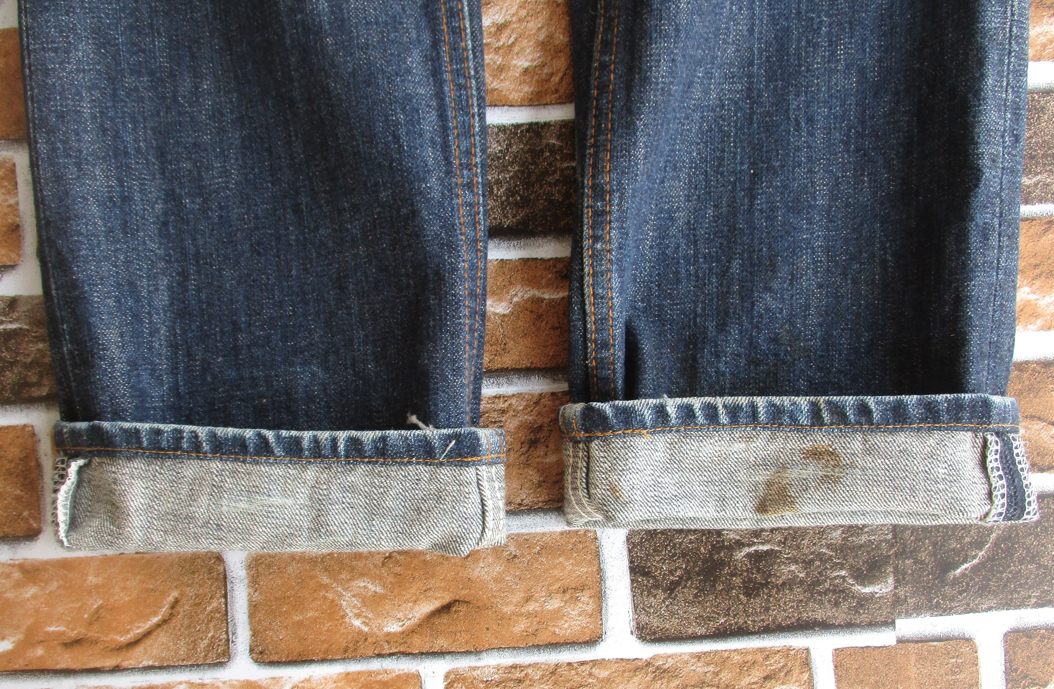 J.S. Homestead × Journal Standard Lot 2900 Dark Wash Low Rise Straight Leg 28x31 Size US 29 - 6 Thumbnail