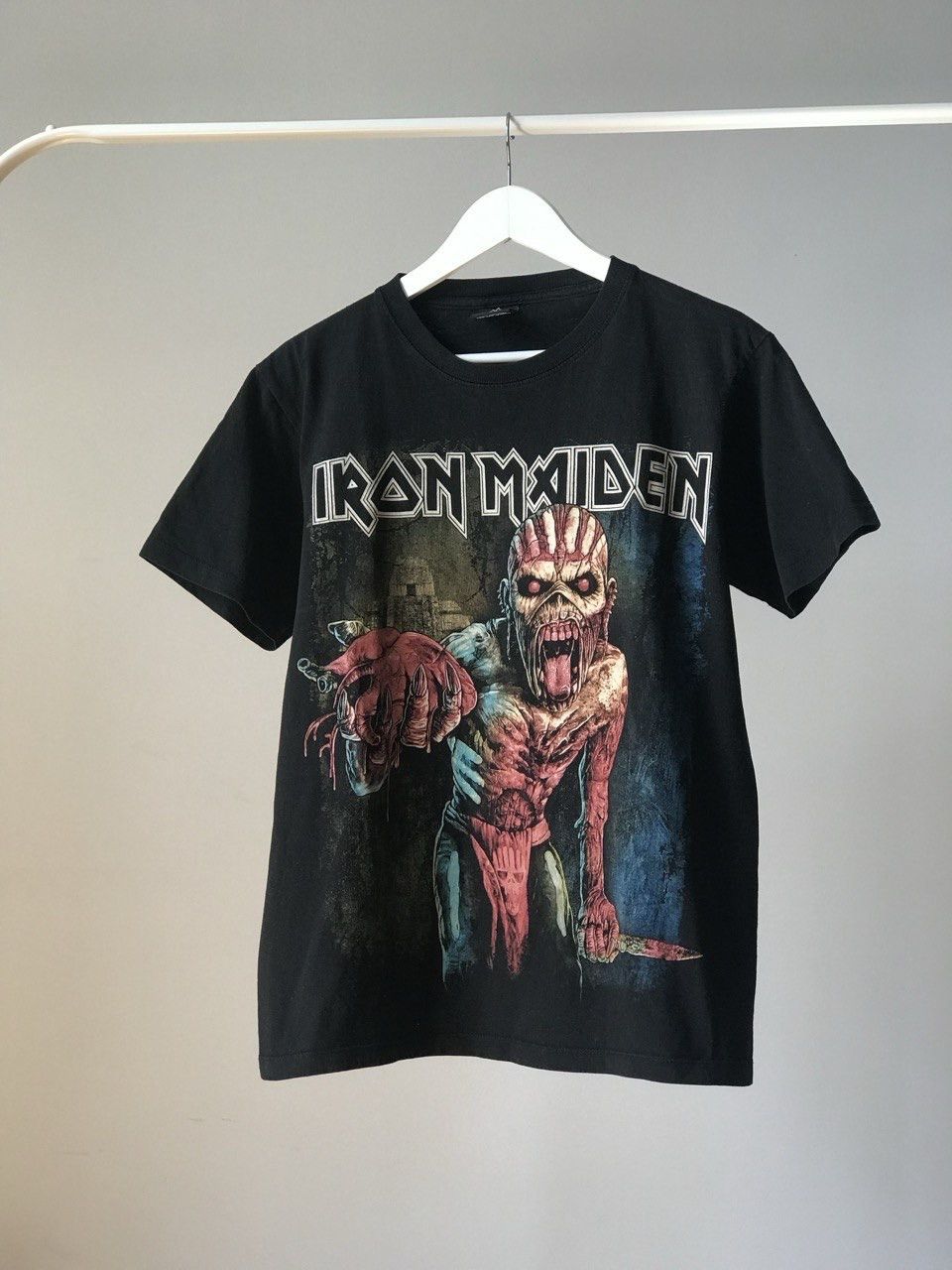 Iron Maiden Vintage Iron Maiden Horror Mummy Skull Logo Rock Metal Shirt Size US M / EU 48-50 / 2 - 1 Thumbnail