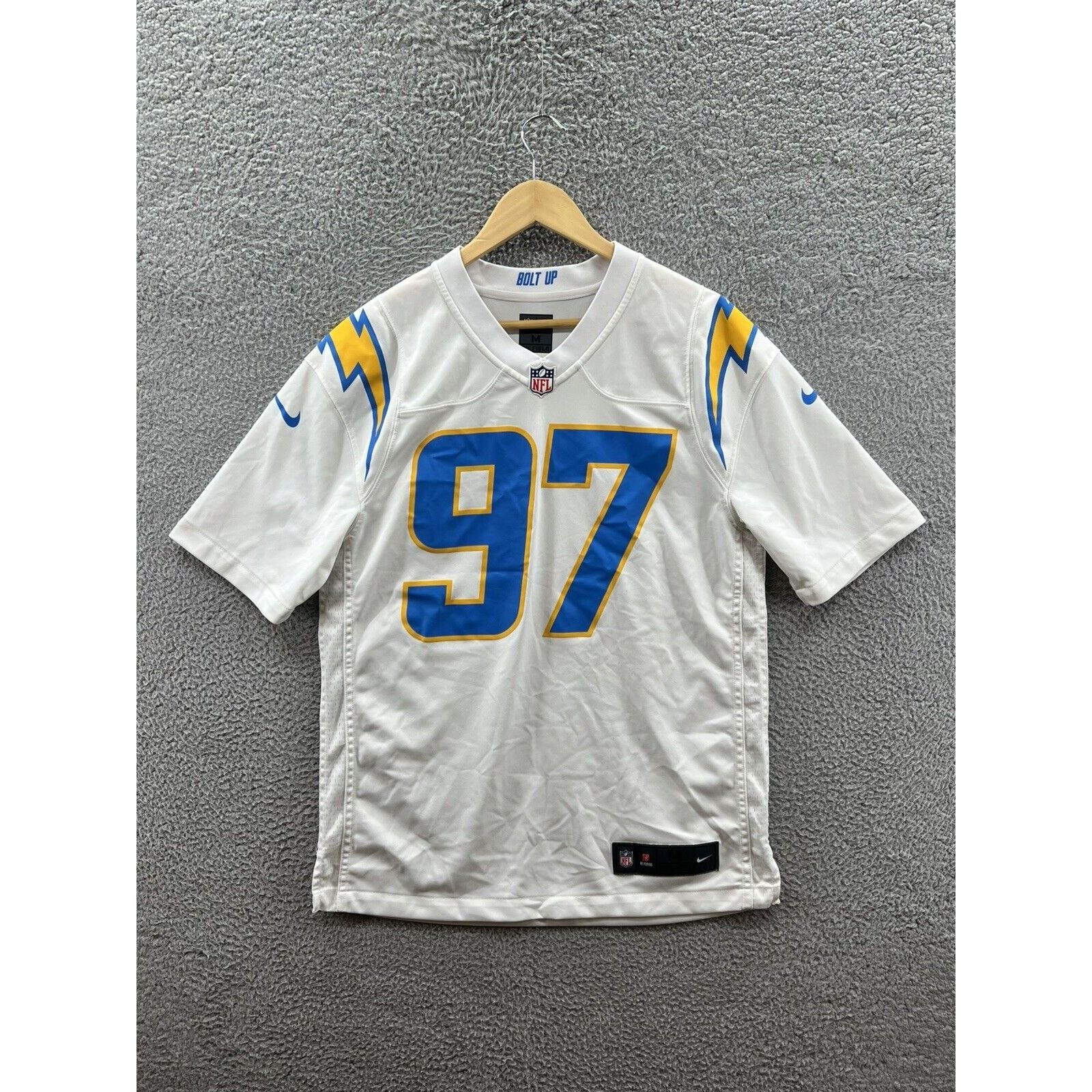 Nike Nike Joey Bosa Chargers On Field NFL White Jersey Sz. Medium Size US M / EU 48-50 / 2 - 1 Thumbnail