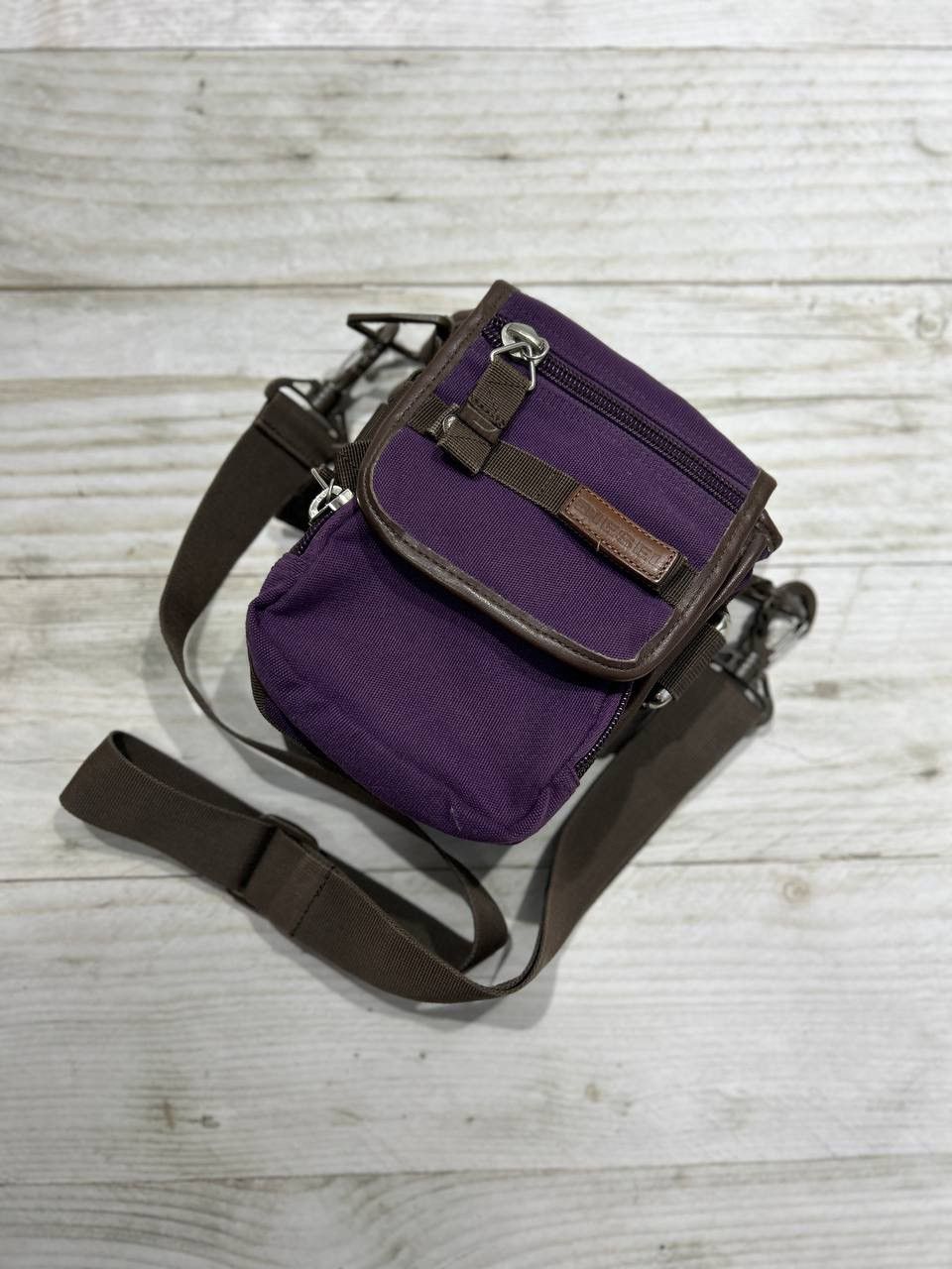 Avant Garde x Diesel Vintage Diesel Messenger Bag Shoulder Y2K 90's Military Army in Purple, Men's