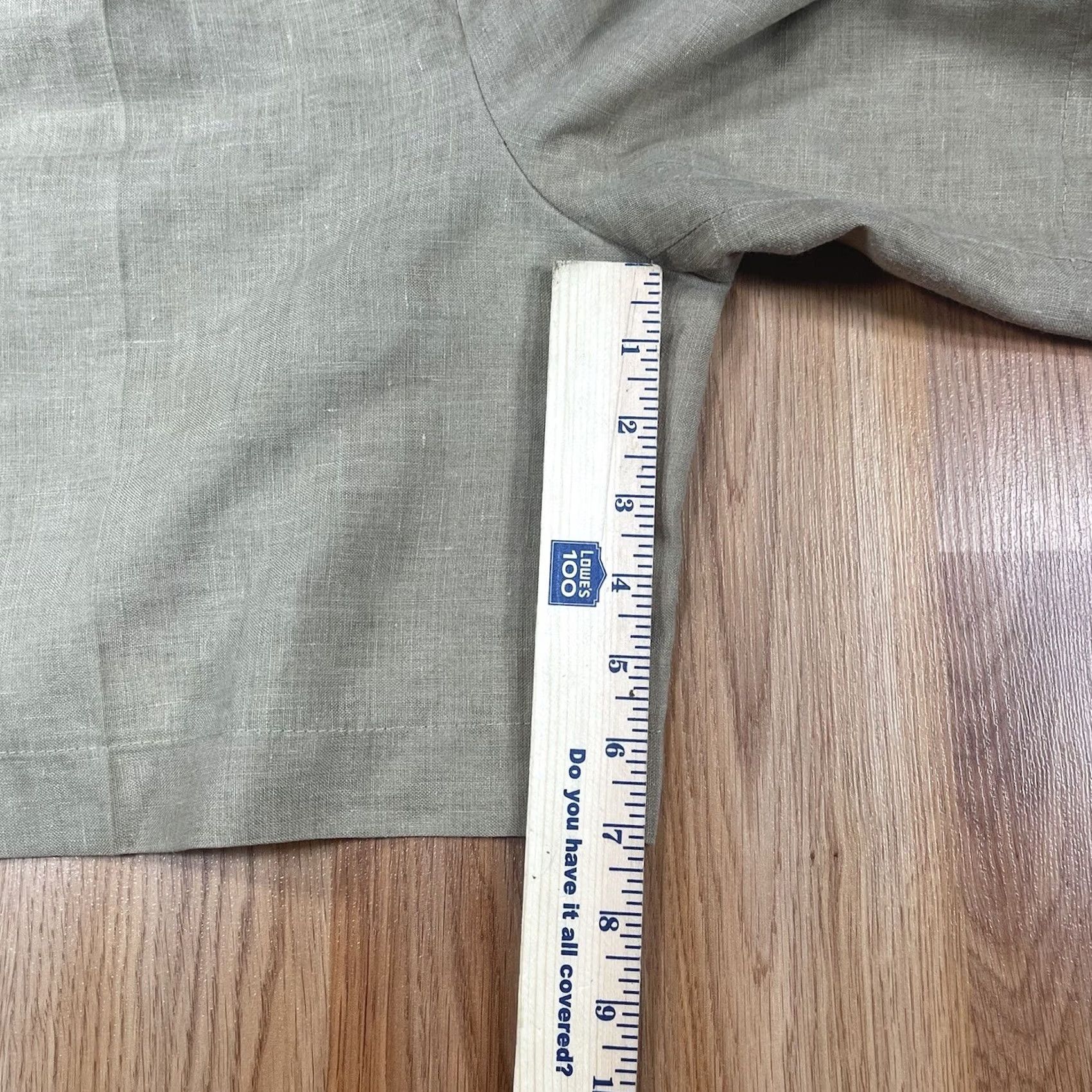 Vintage Giorgio Sant’ Angelo Shorts Womens Sz 10P Linen Blend Khaki Chino Slacks Pants Flat Front Pockets Casual History: 90s? (not applicable) Size 32" / US 10 / IT 46 - 6 Thumbnail