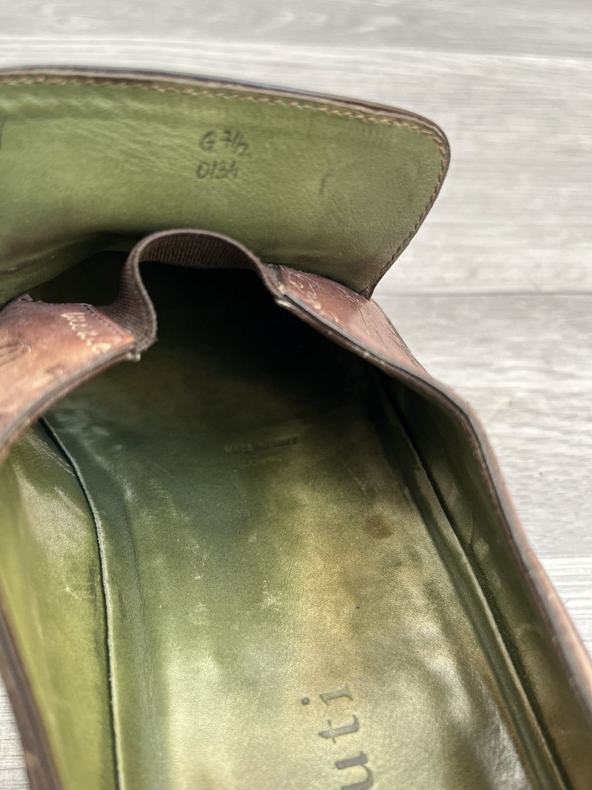 Berluti $1700 Berluti scritto patina tassel penny loafers sz 7.5 Size US 8.5 / EU 41-42 - 13 Thumbnail