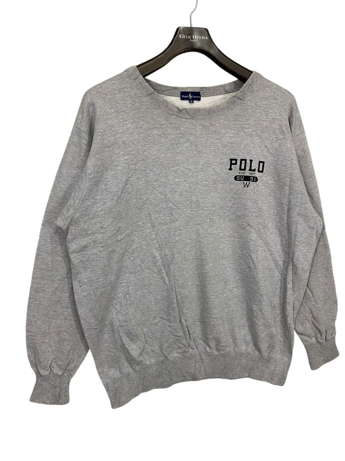 Polo Ralph Lauren × Ralph Lauren × Vintage Vintage polo ralph lauren small logo sweatshirt crewneck Size US M / EU 48-50 / 2 - 2 Thumbnail