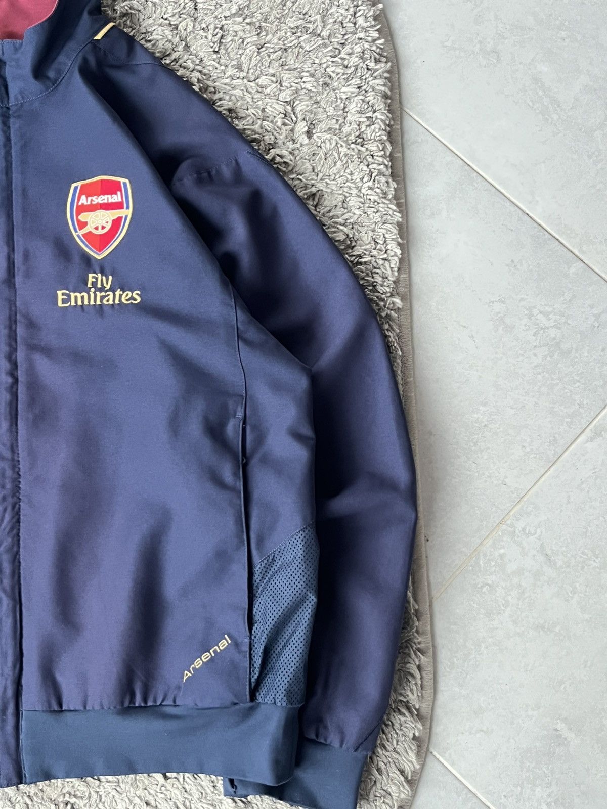 Nike Vintage Light Jacket Nike Soccer football team Arsenal Size US M / EU 48-50 / 2 - 3 Thumbnail